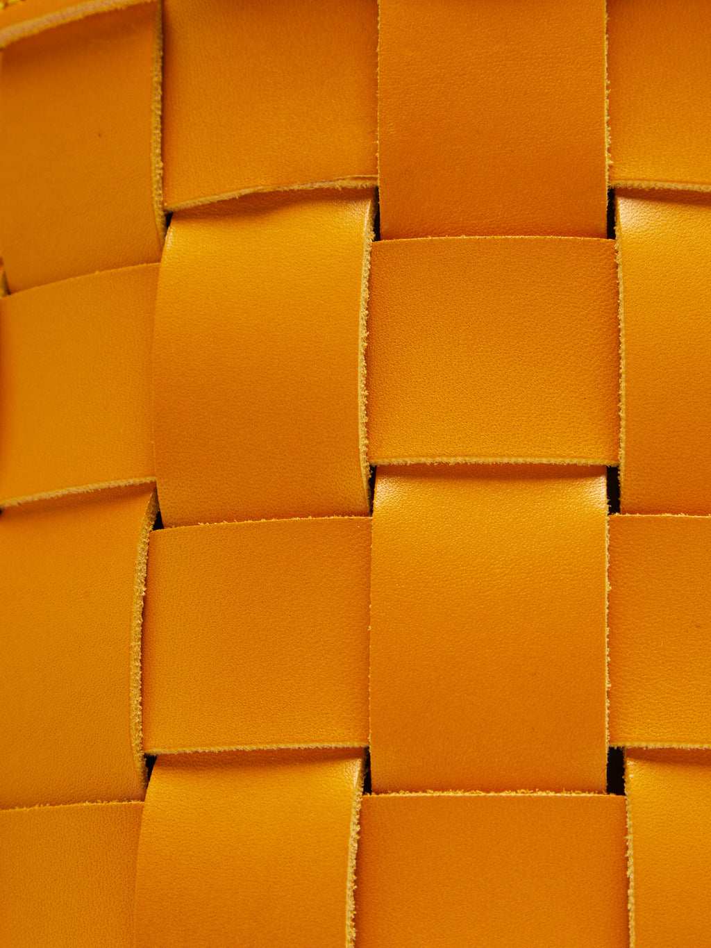 Mondina Woven Leather Wastepaper Bin