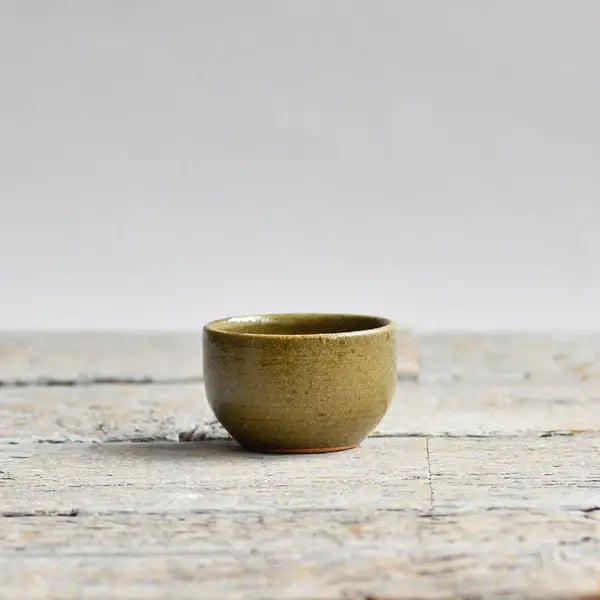Neutra Kitchen UK - Rustic handcrafted Condiment Bowl: Green