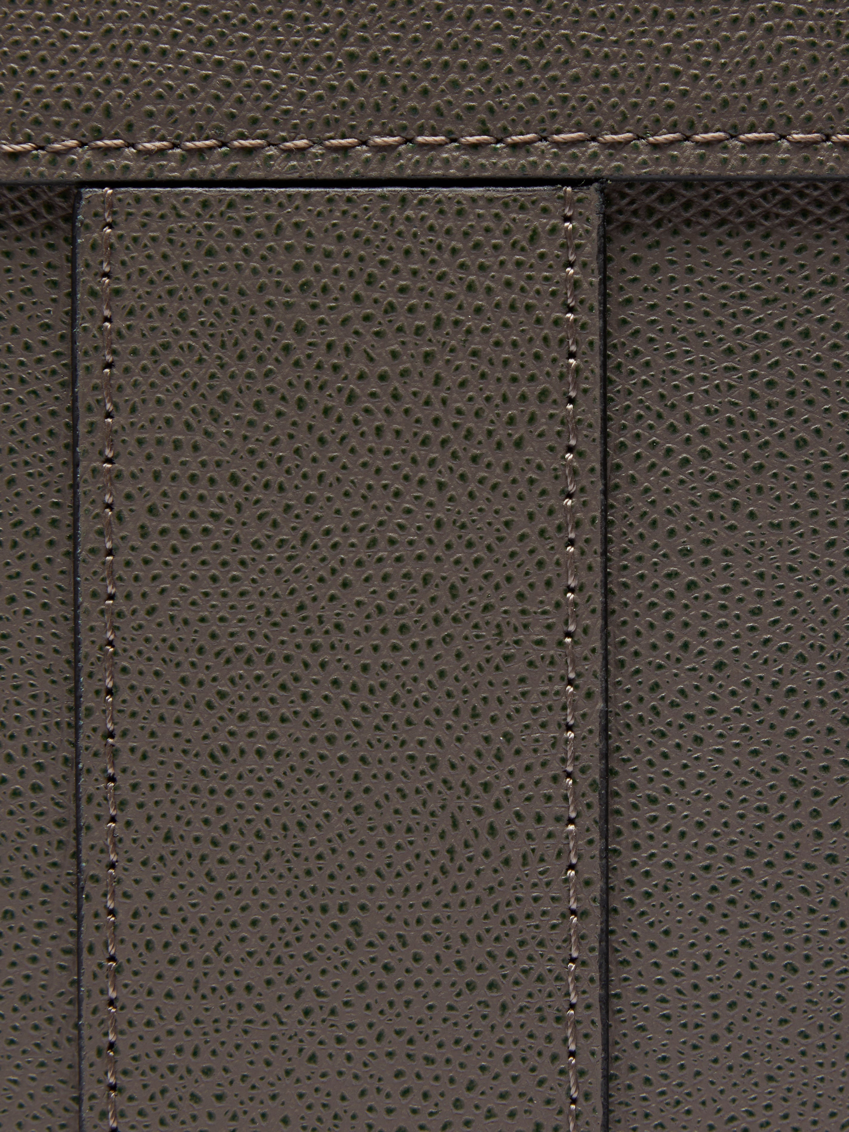 Leather Round Storage Basket