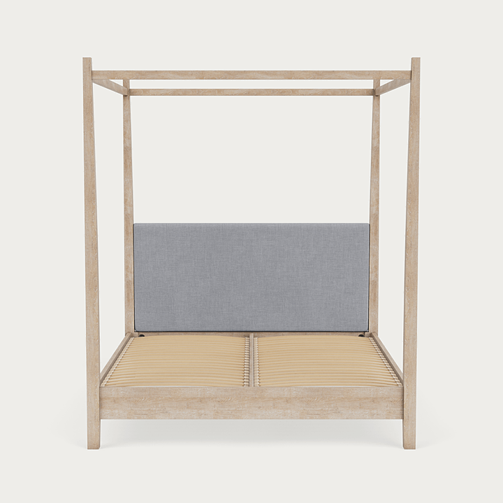 Wardley Super King Four Poster Bed, Oak