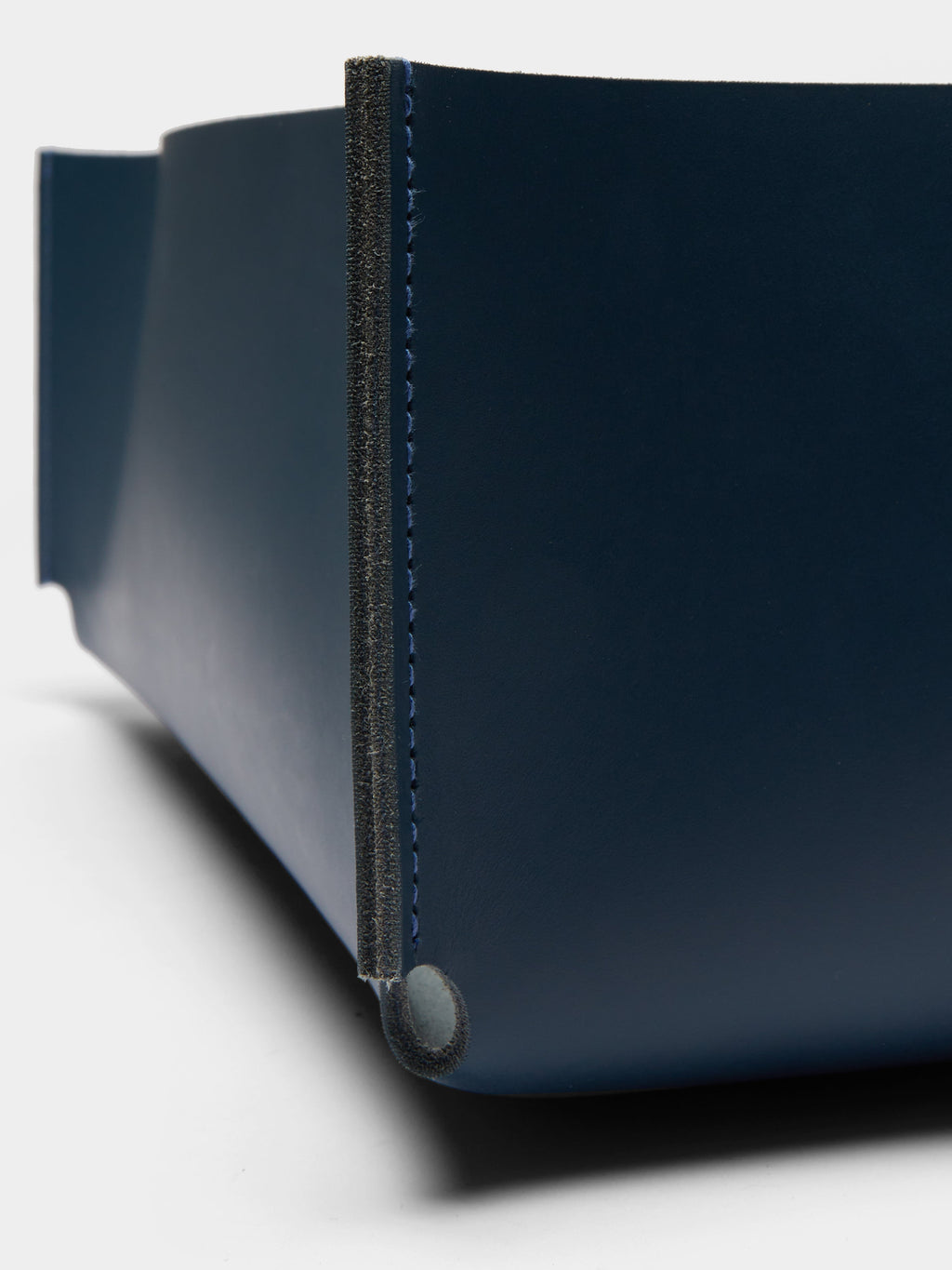 Amsterdam Leather Low Basket