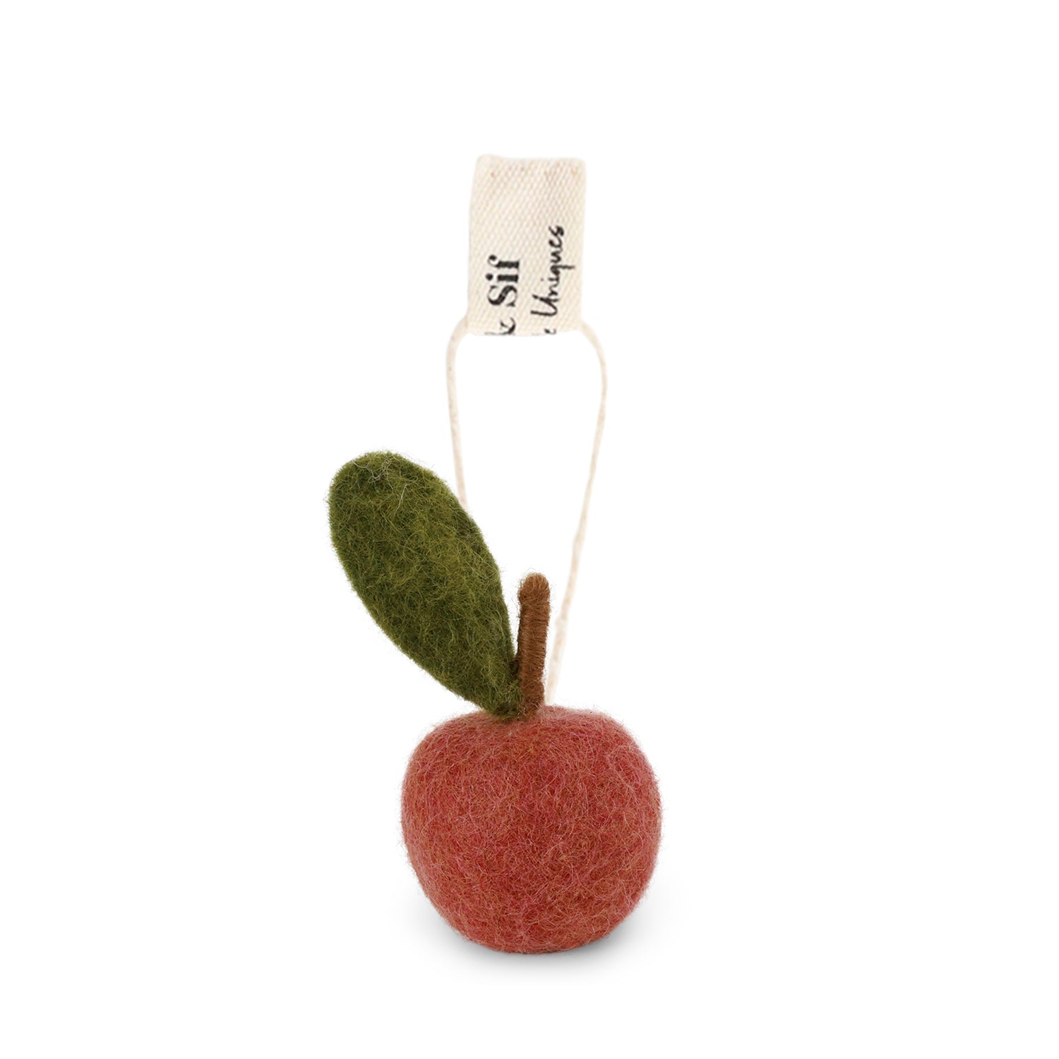 Apple Felt Bauble