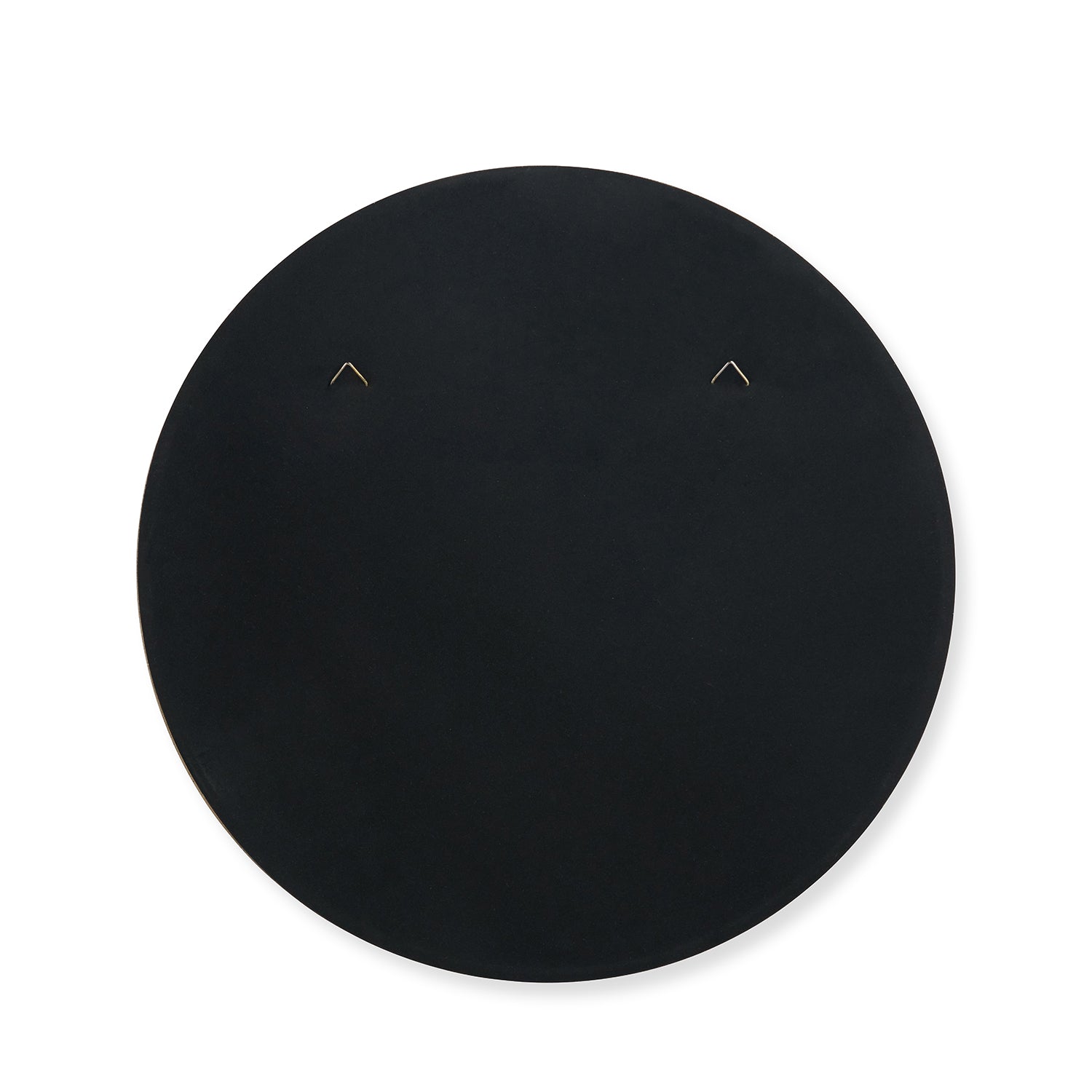 Somerby Gold Rim Round Mirror