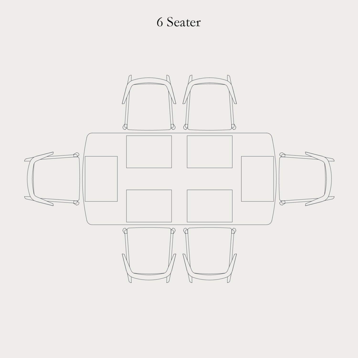 Borough 6 Seater Oak Dining Table