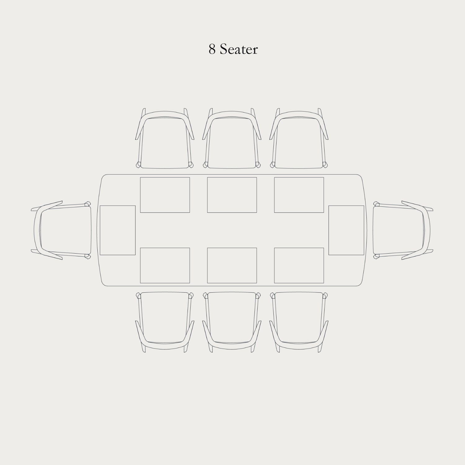 Borough 8 Seater Oak Dining Table