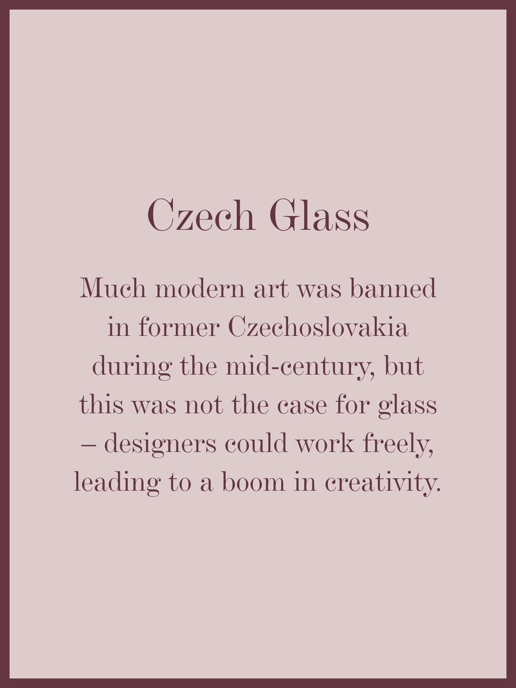 1930s Moser Cut Crystal Vase (14.5in/37cm)