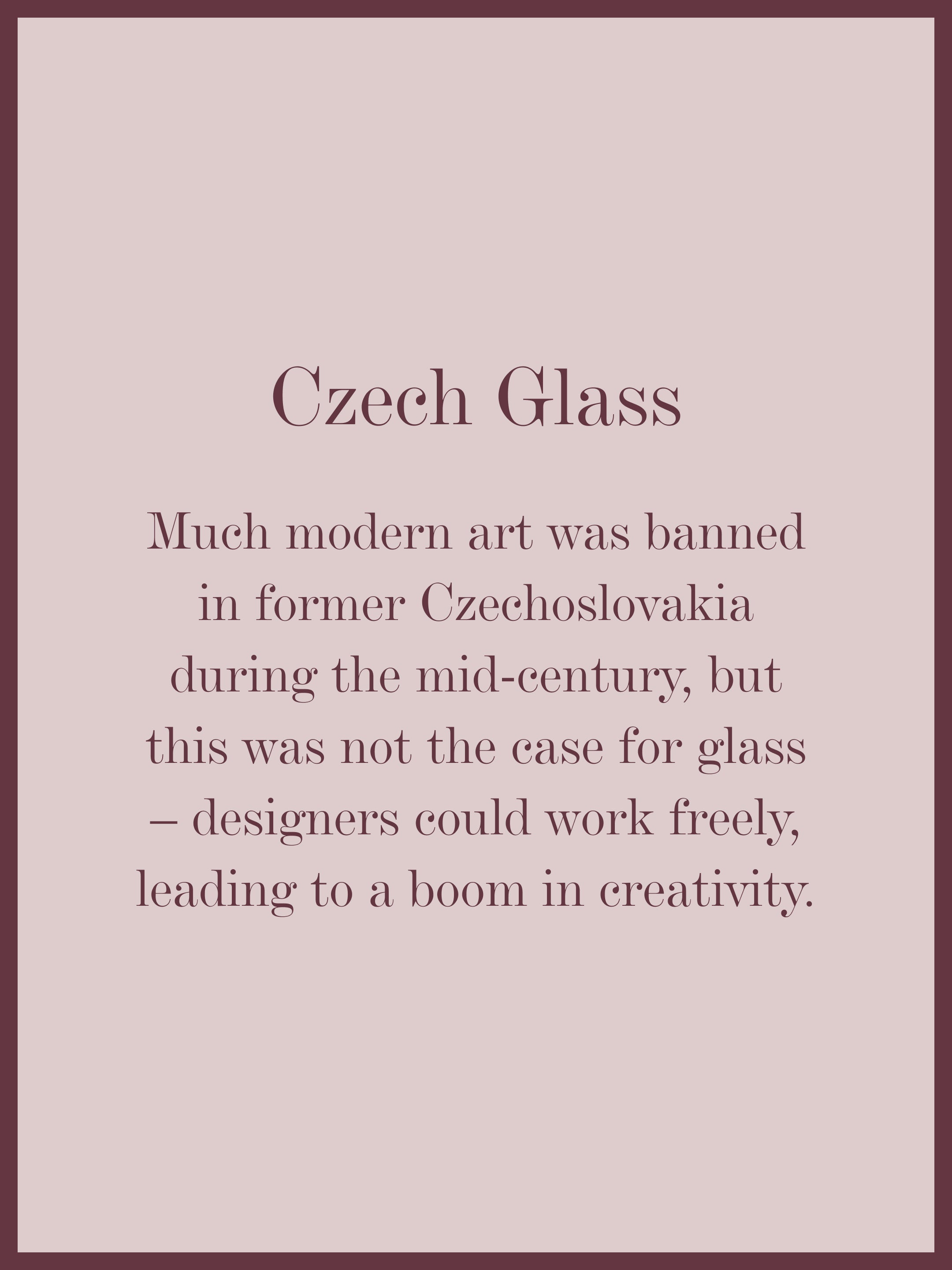 1900s Moser Hand-Engraved Cut Crystal Vase (8in/21cm)