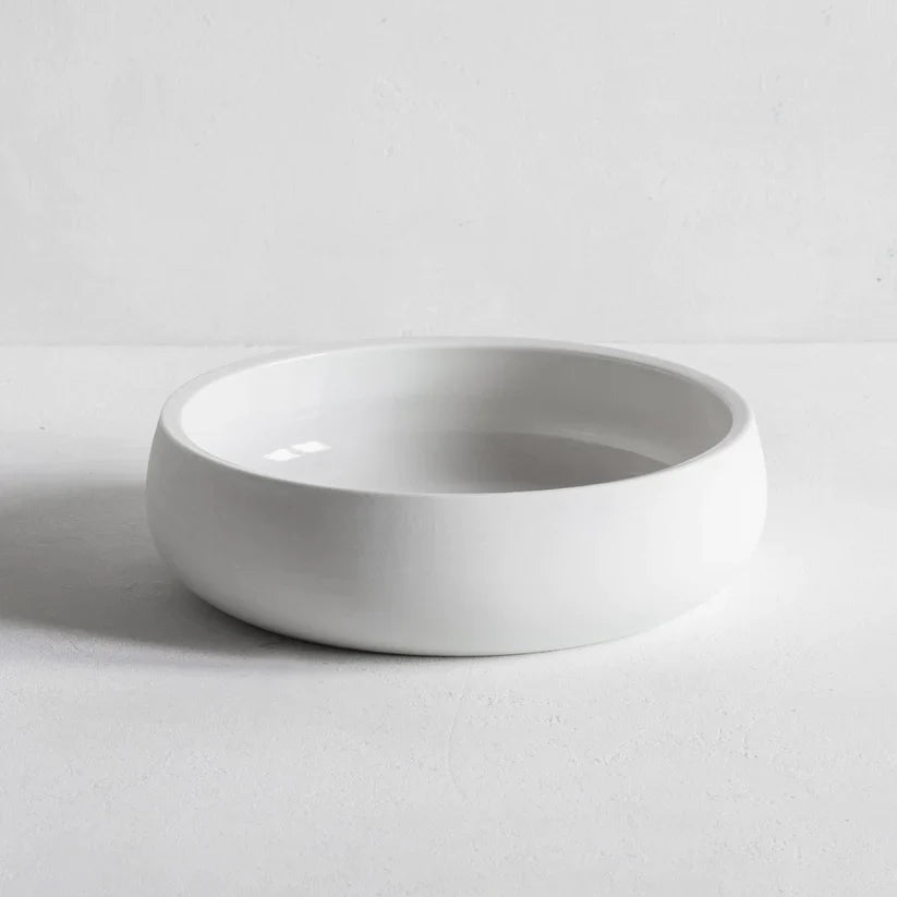 JOHN JULIAN Porcelain Flat Nesting Bowls - Set of Three