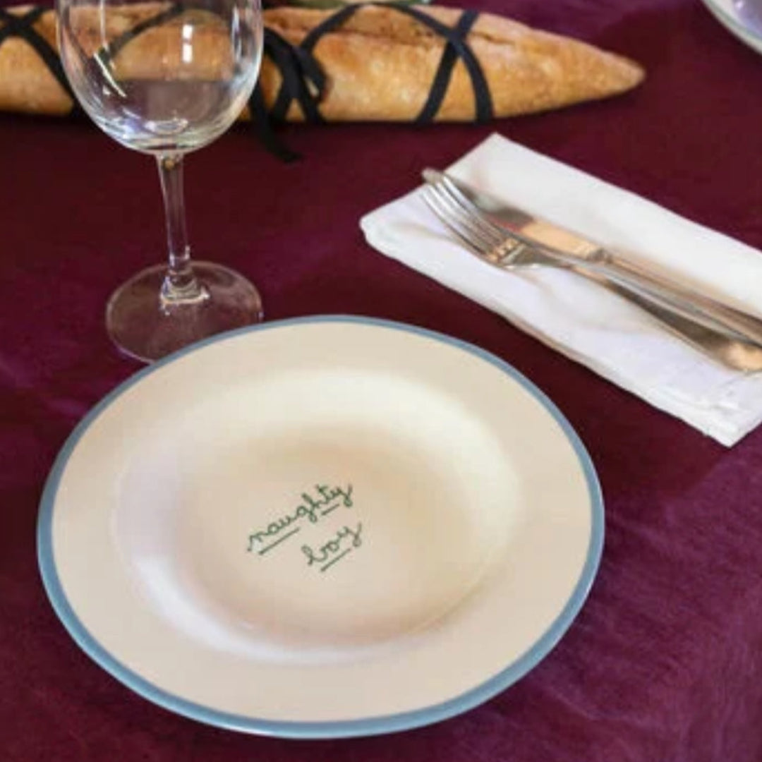 LAETITIA ROUGET Naughty Boy Dessert Plate