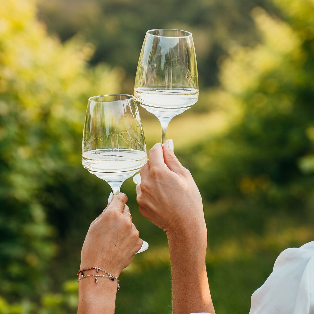 ZAFFERANO Esperienze White Wine Glasses - a set of 2 (45cl)