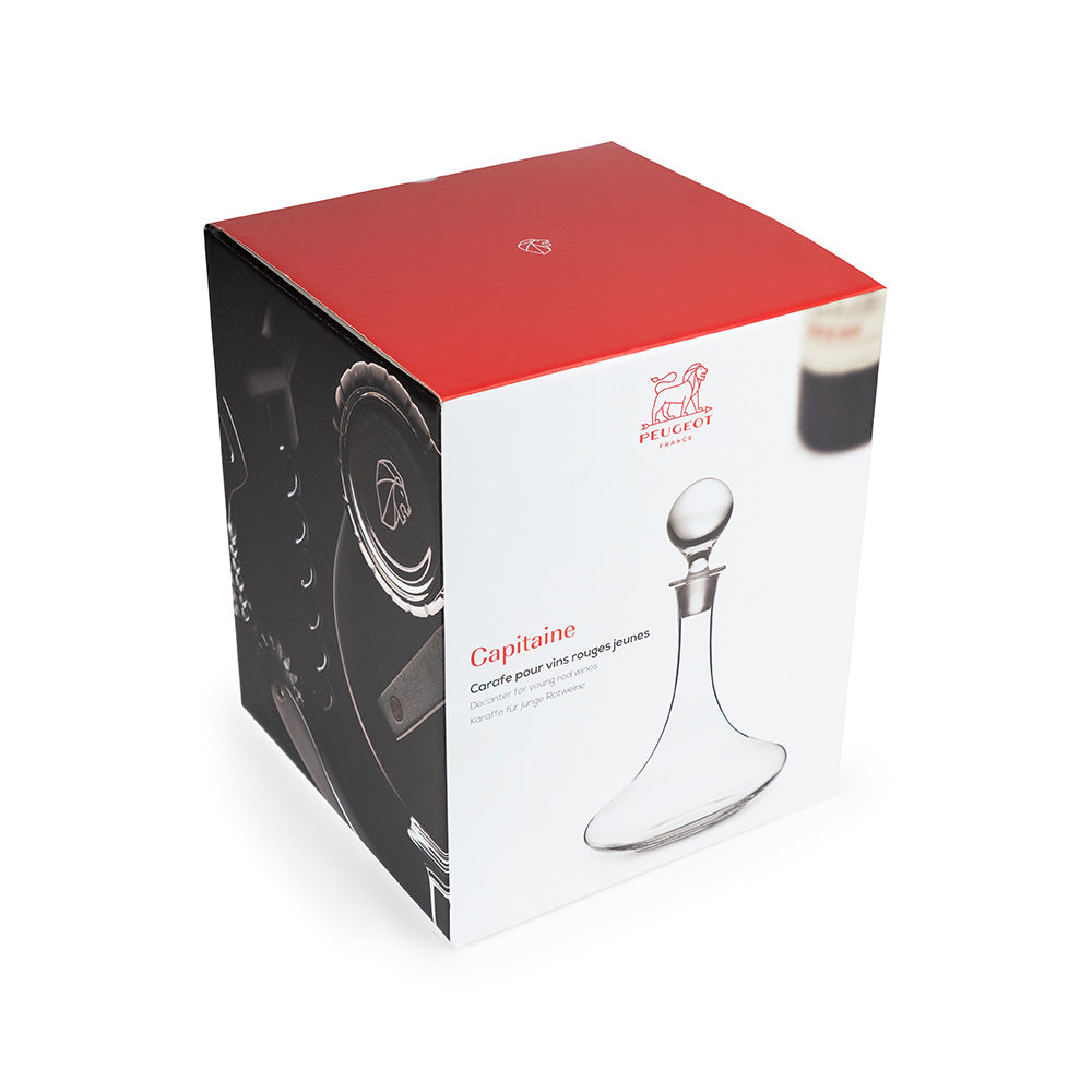 Peugeot Capitane 0.75L Glass Decanter