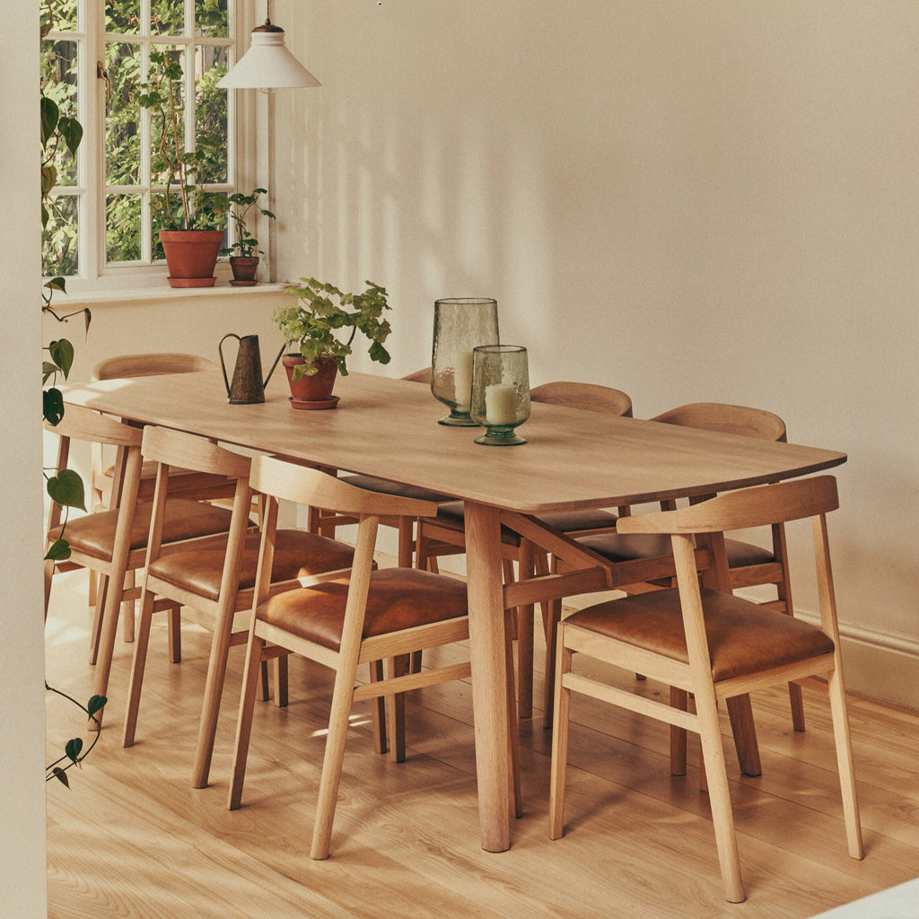 Borough 8 Seater Oak Dining Table