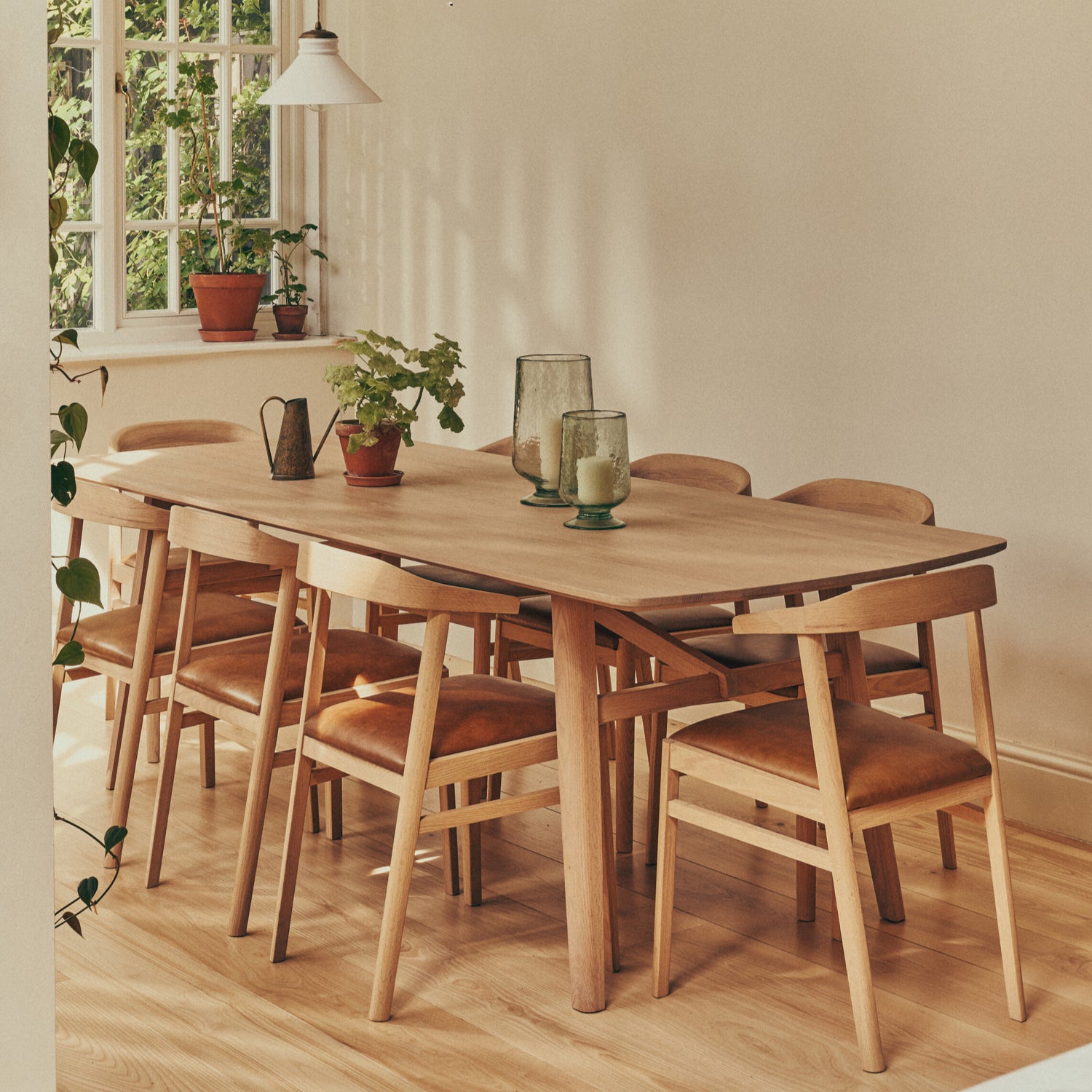 Borough 8 Seater Oak Dining Table
