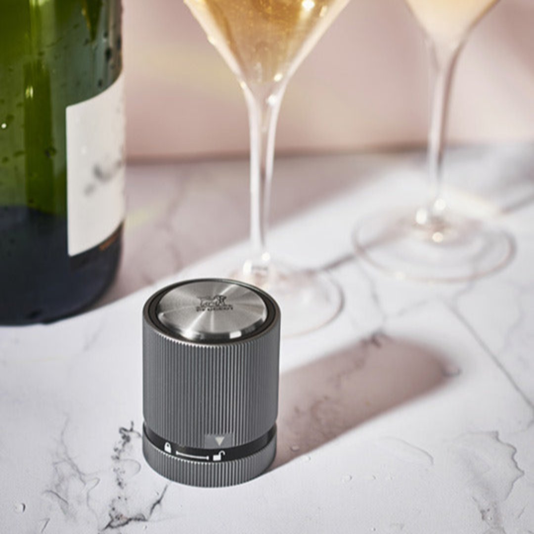 PEUGEOT Line Carbon Bottle Stopper For Sparkling Wines