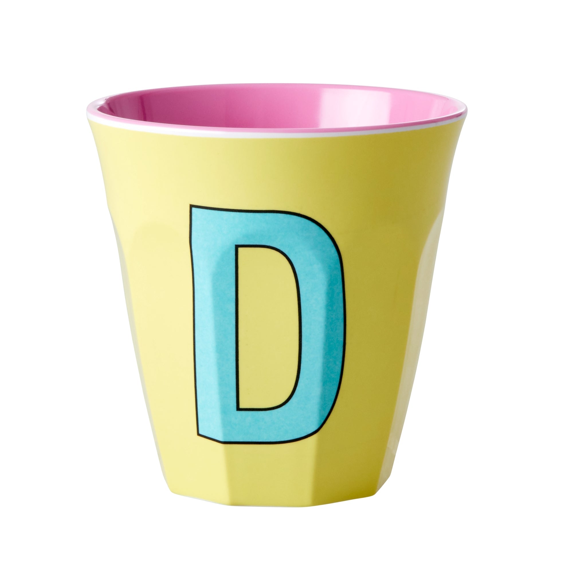 Melamine Alphabet Cup - Pinks