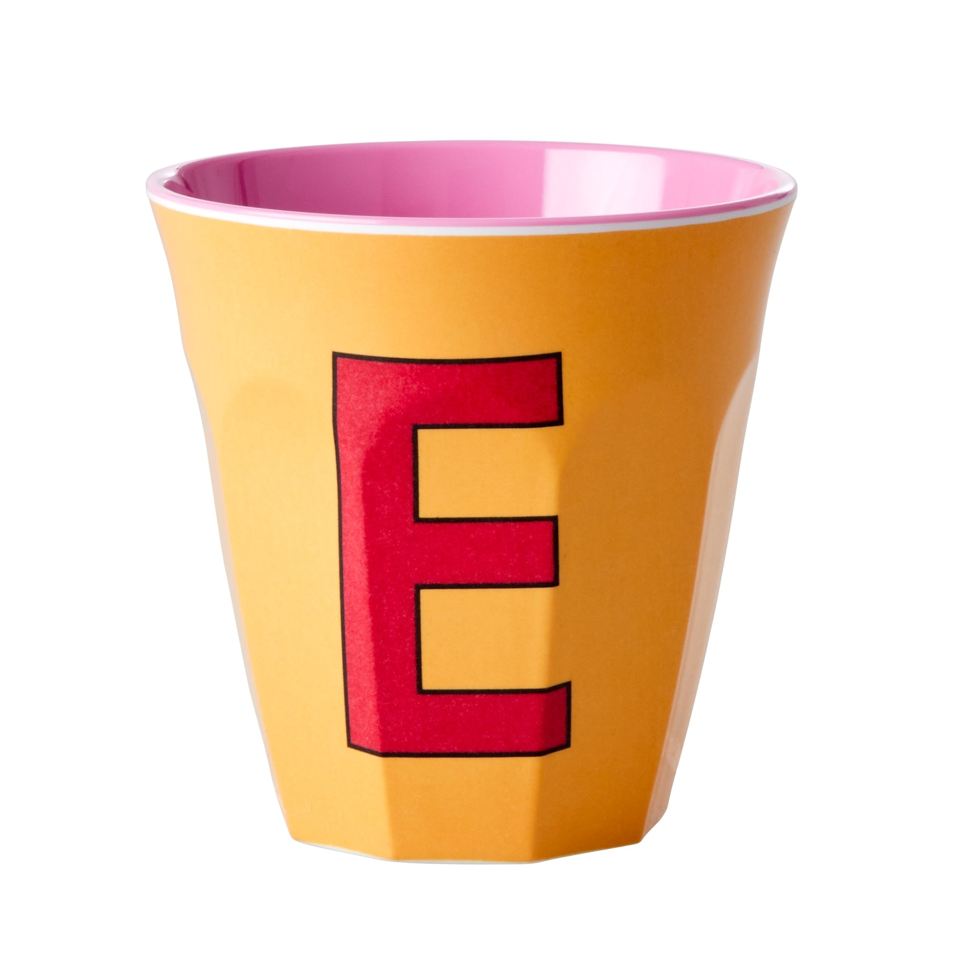 Melamine Alphabet Cup - Pinks