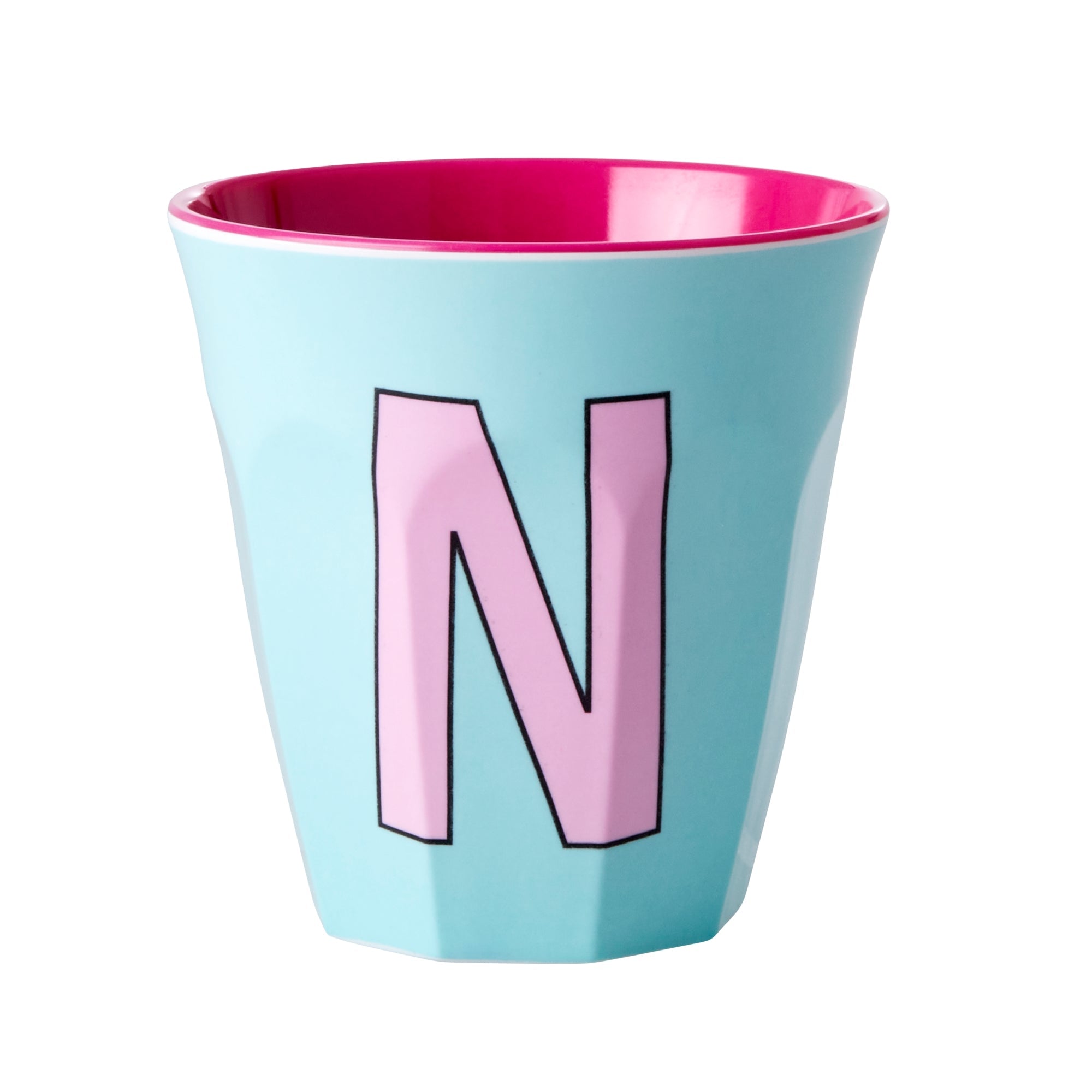 Melamine Alphabet Cup - Pinks
