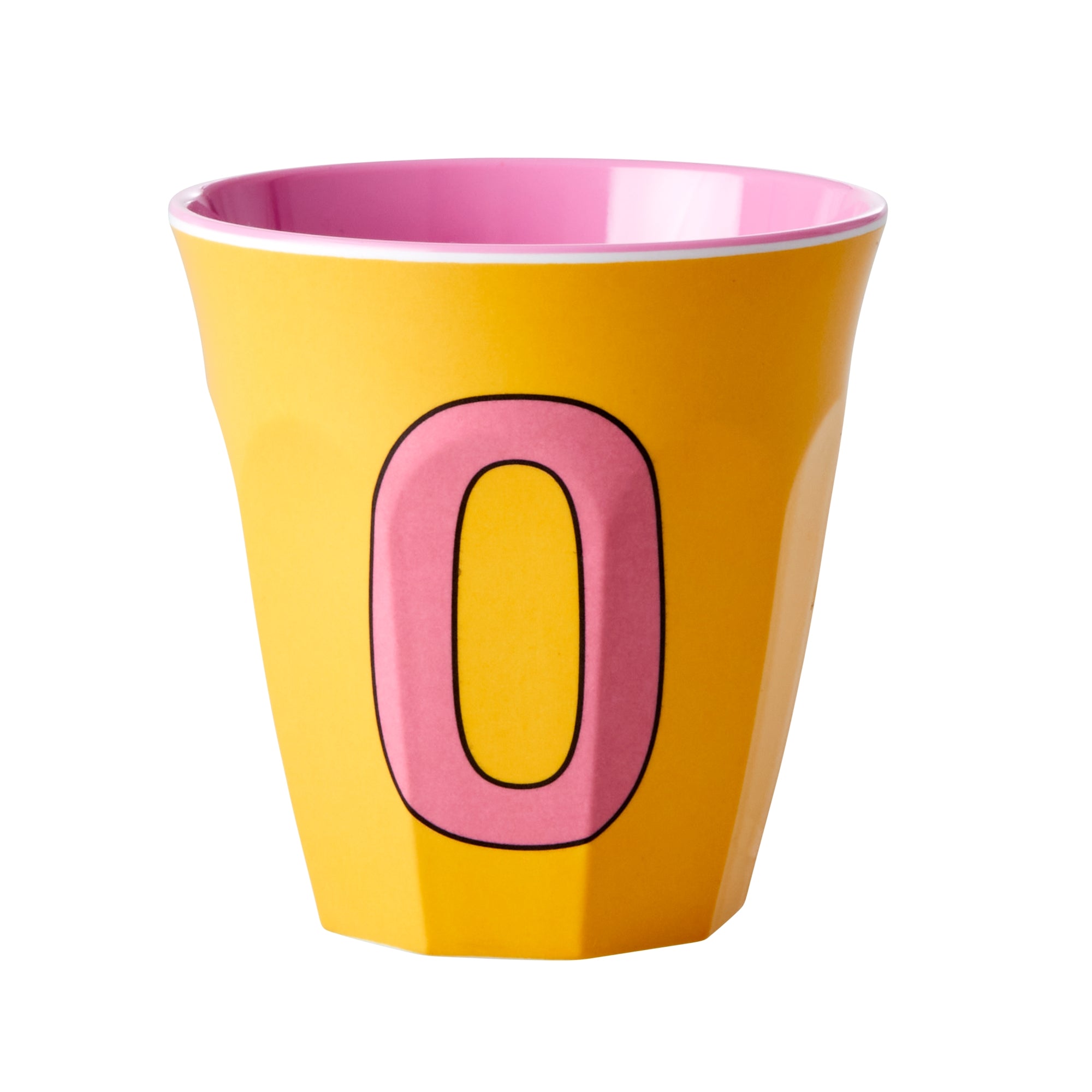 Melamine Alphabet Cup - Pinks