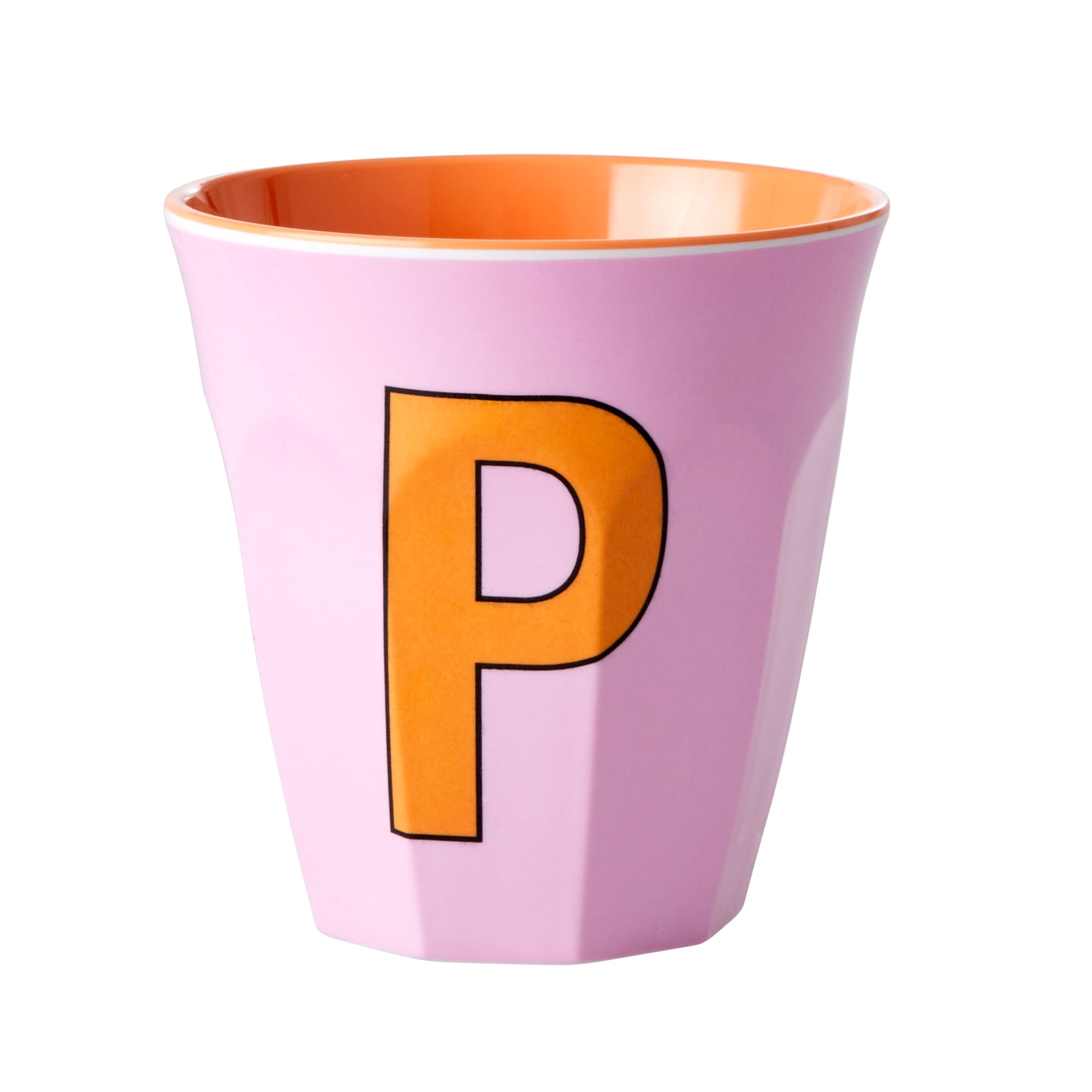 Melamine Alphabet Cup - Pinks