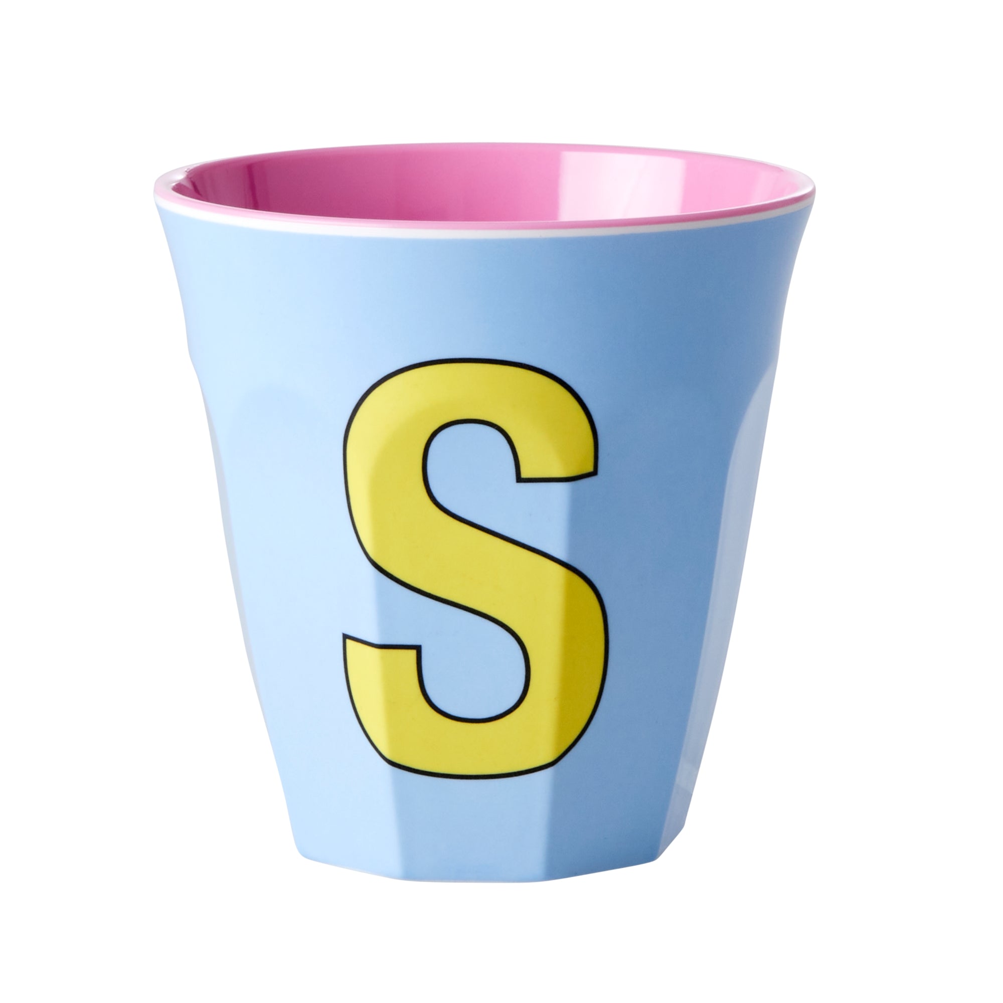 Melamine Alphabet Cup - Pinks