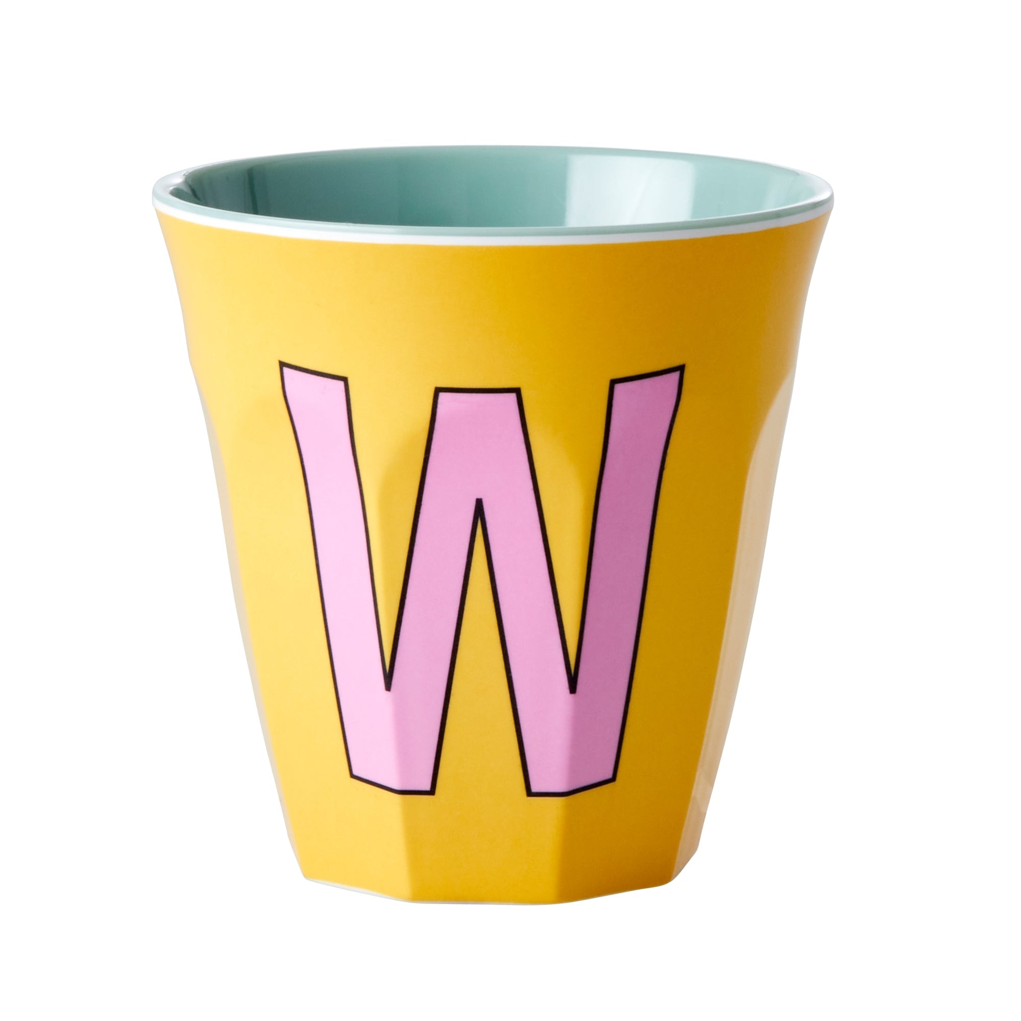 Melamine Alphabet Cup - Pinks
