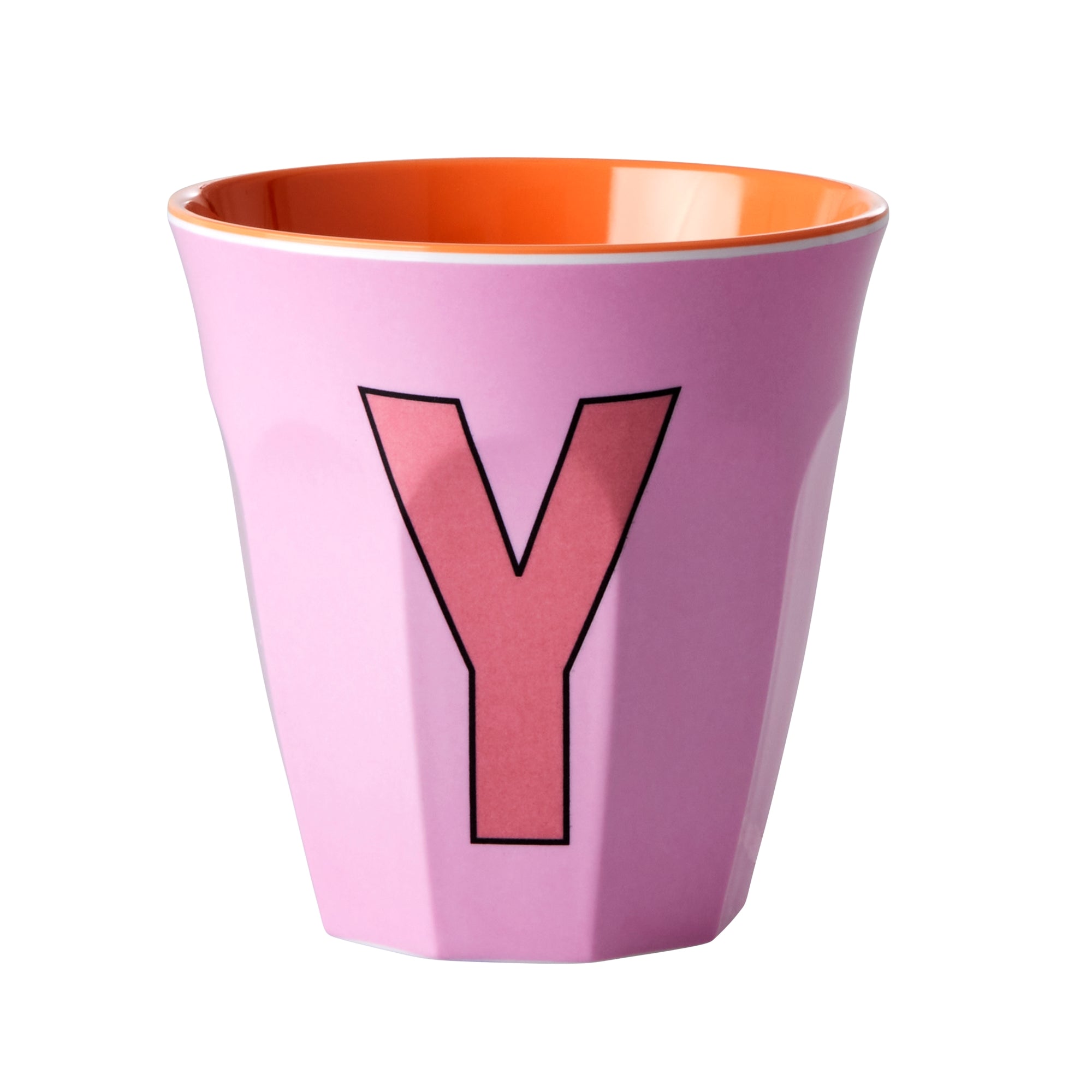 Melamine Alphabet Cup - Pinks