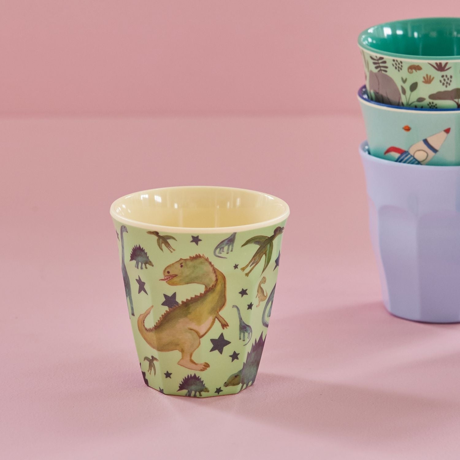 Melamine Cup with Dino Print - Medium - 250 ml