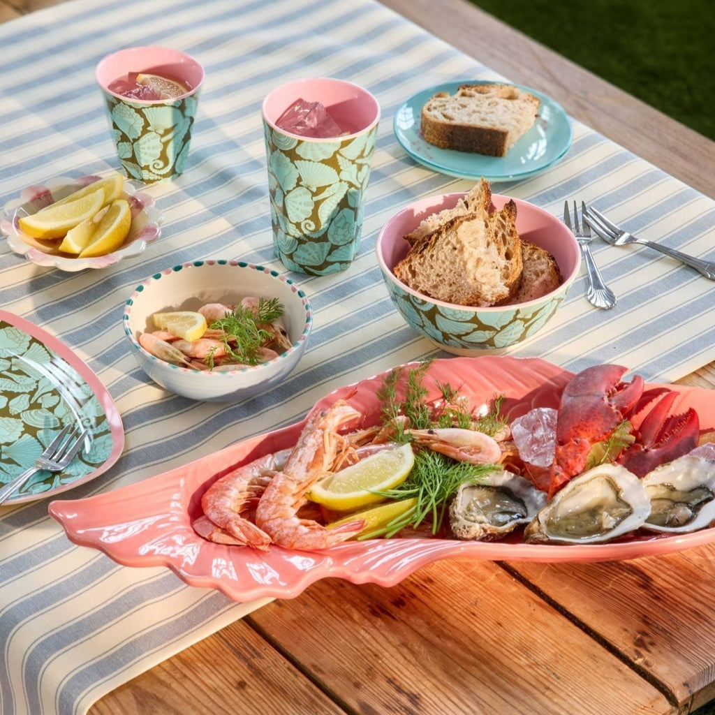 Melamine Cup with Seashell Print - Medium - 250 ml