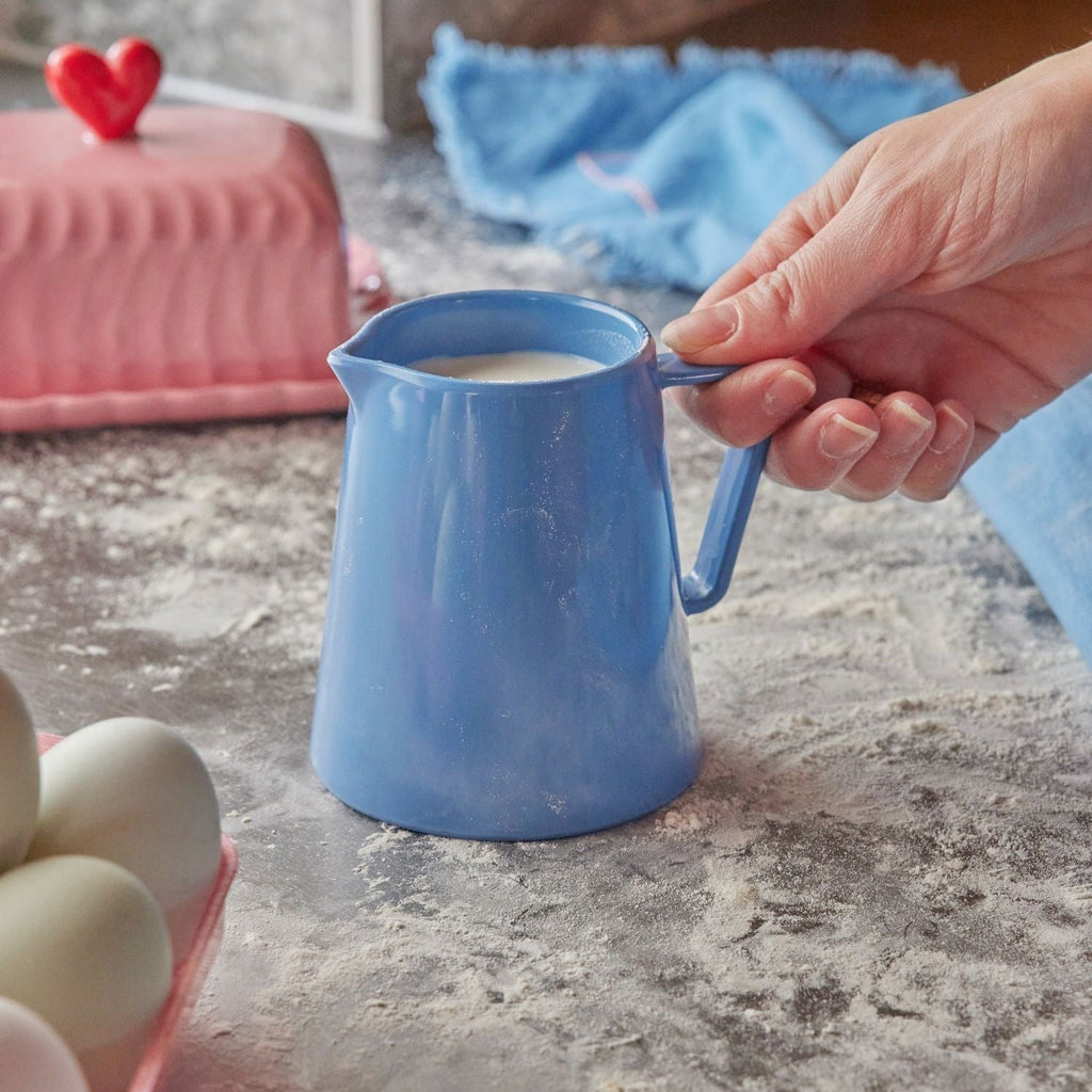 Melamine Milk Jug in Blue - 175 ml
