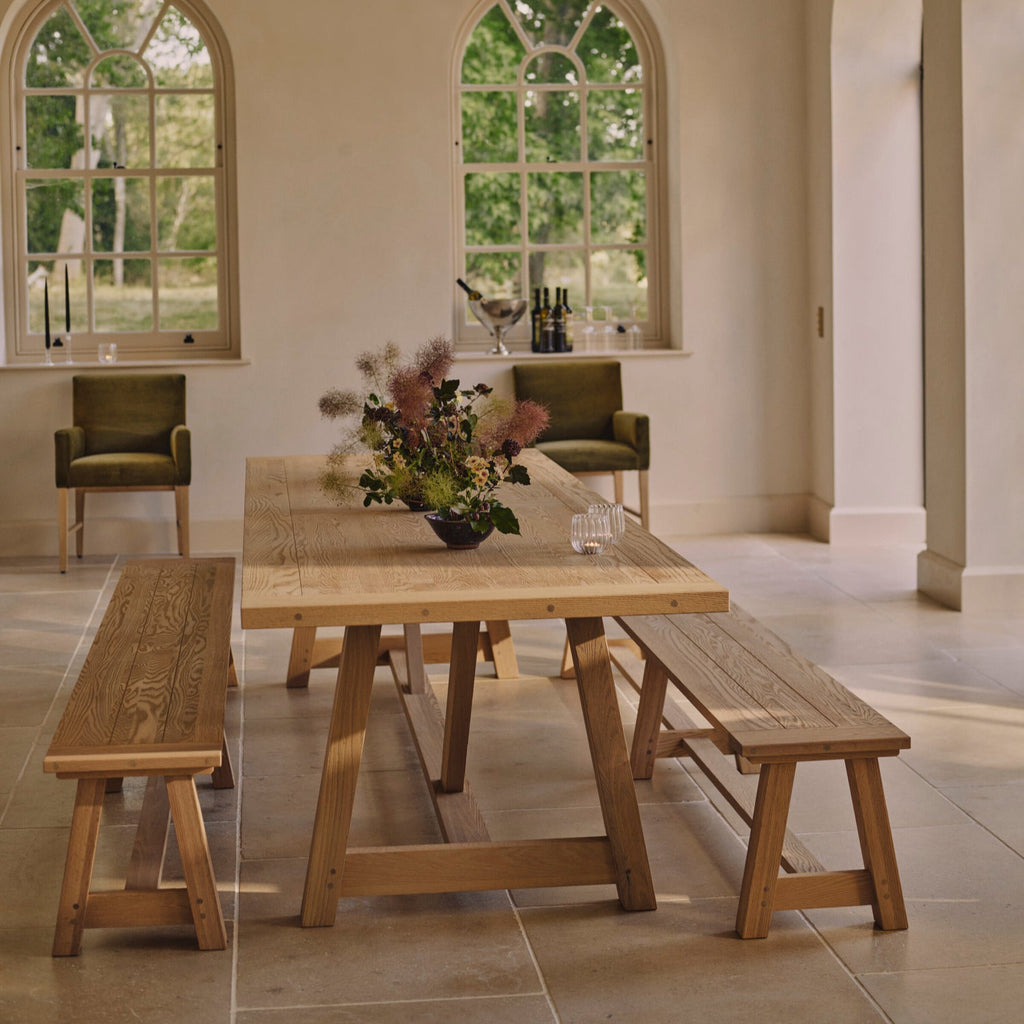 Arundel 10 Seater Oak Dining Table