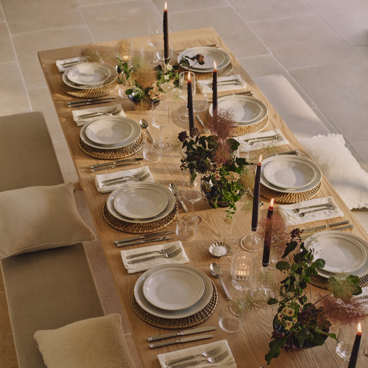 Arundel 10 Seater Oak Dining Table