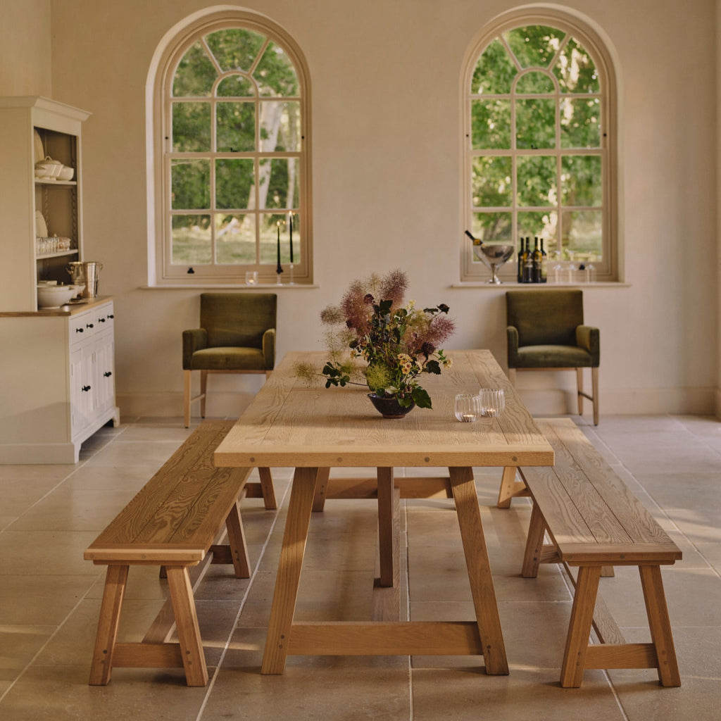 Arundel 10 Seater Oak Dining Table