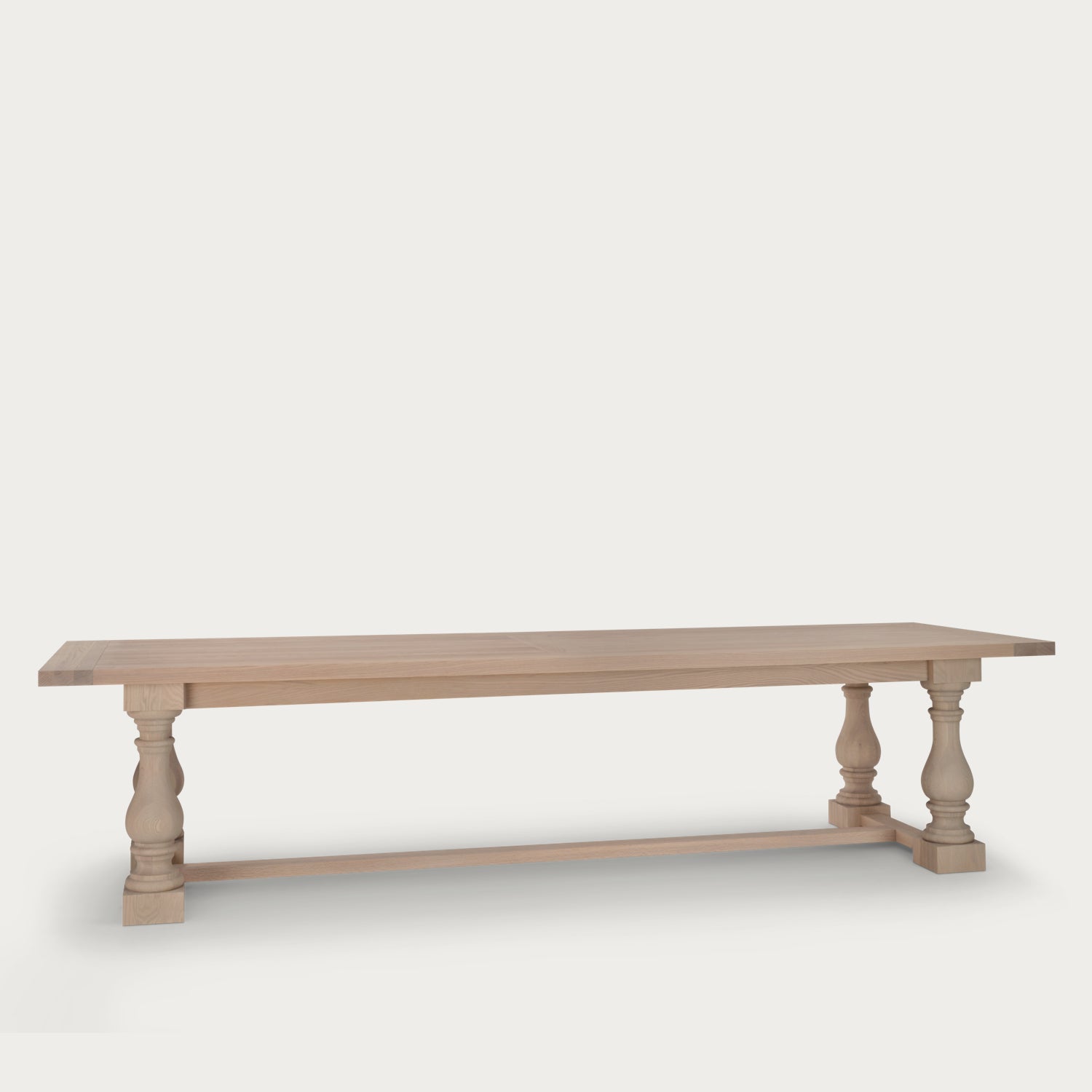 Balmoral 10 Seater Oak Dining Table