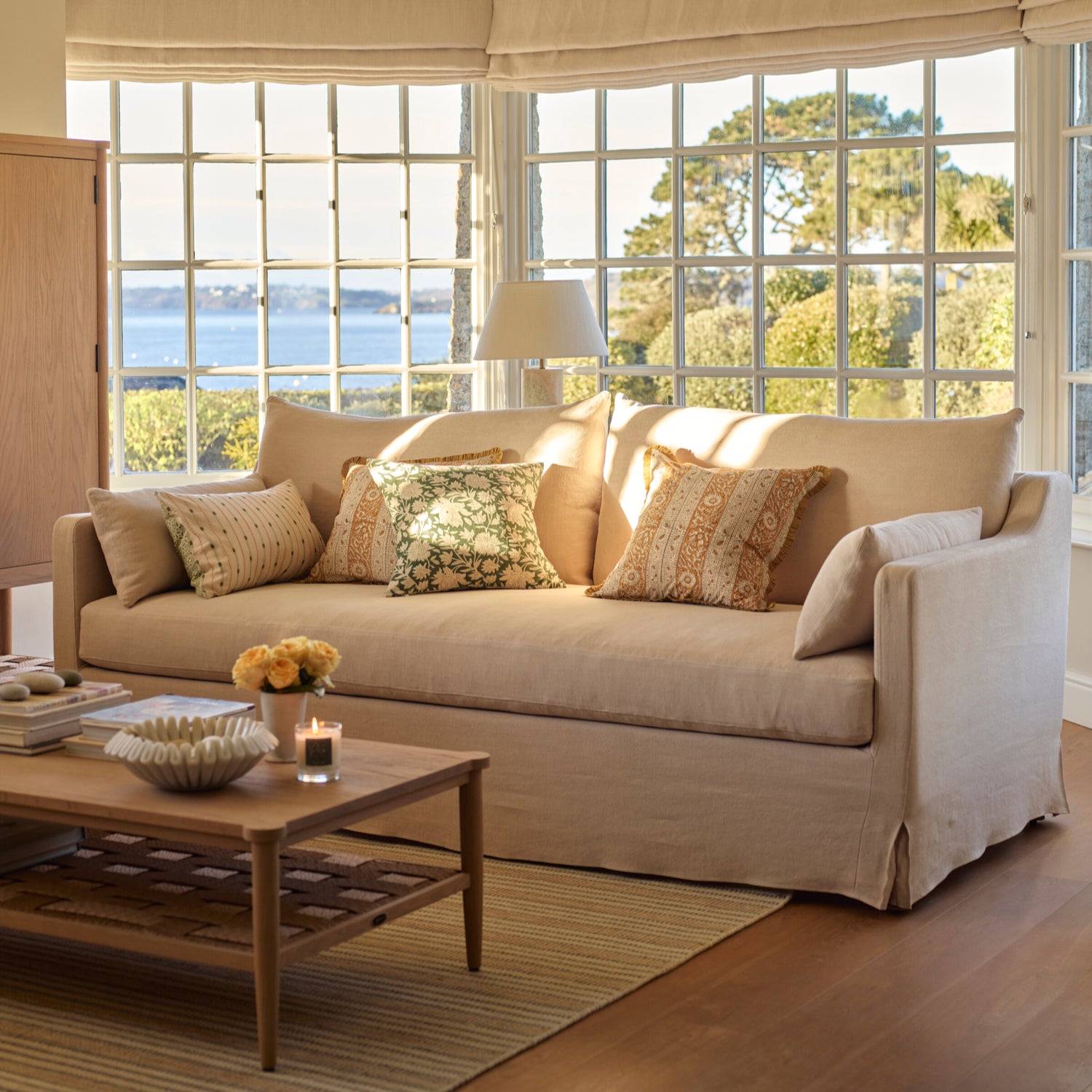 Eliza 3 Seater Loose Cover Sofa