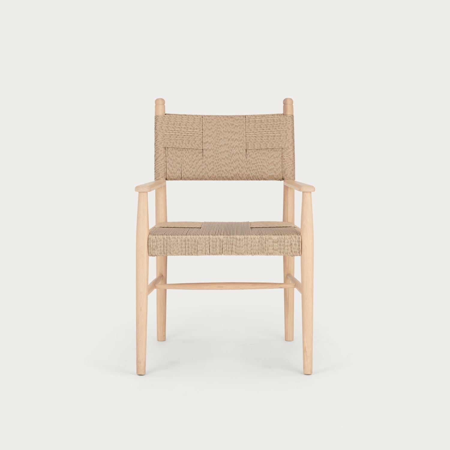 Tilbury Rattan Carver Chair, Natural Oak