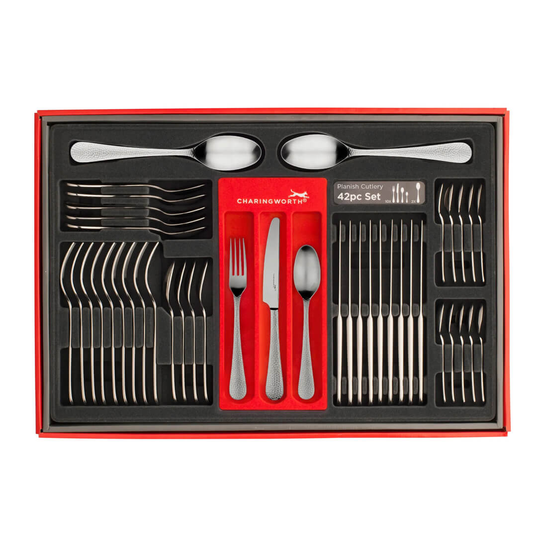 CHARINGWORTH Planish 42 Piece Gift Set