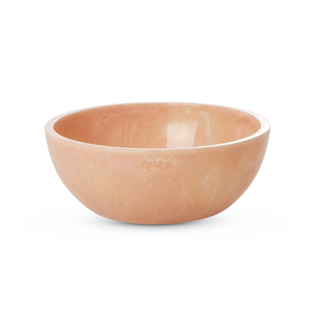 Resin Bowl in Soft Pink - Large