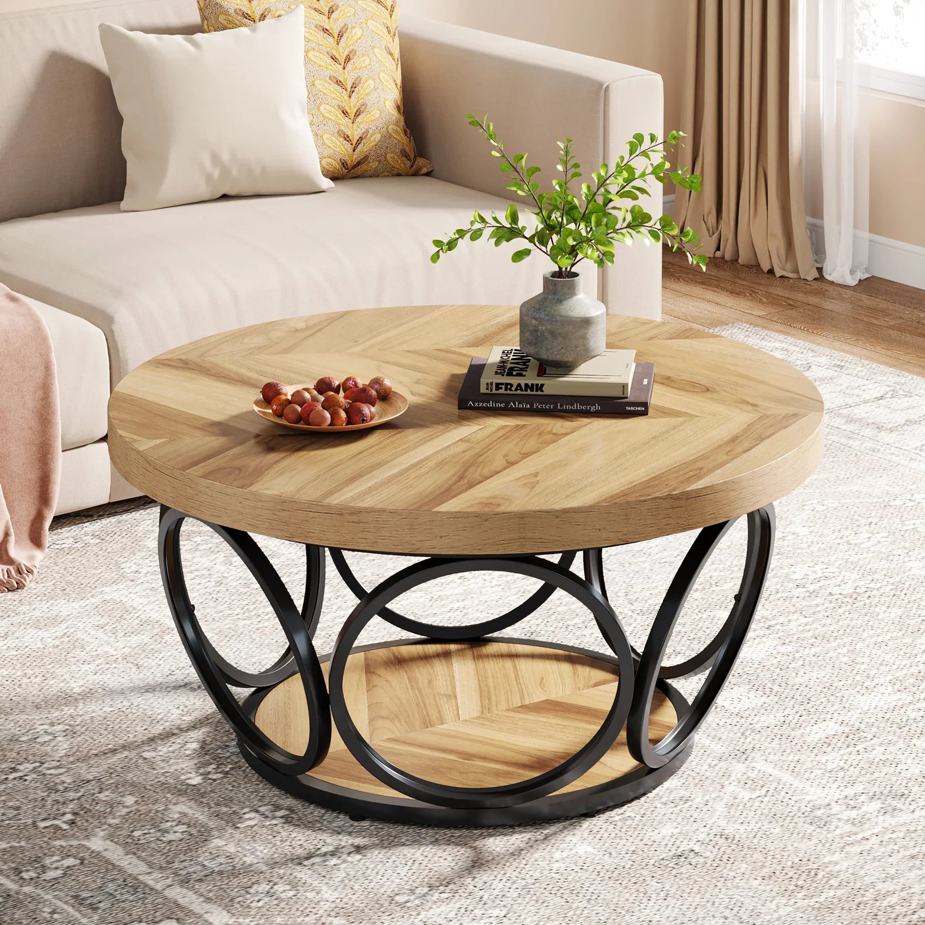 Riota Round Coffee Table