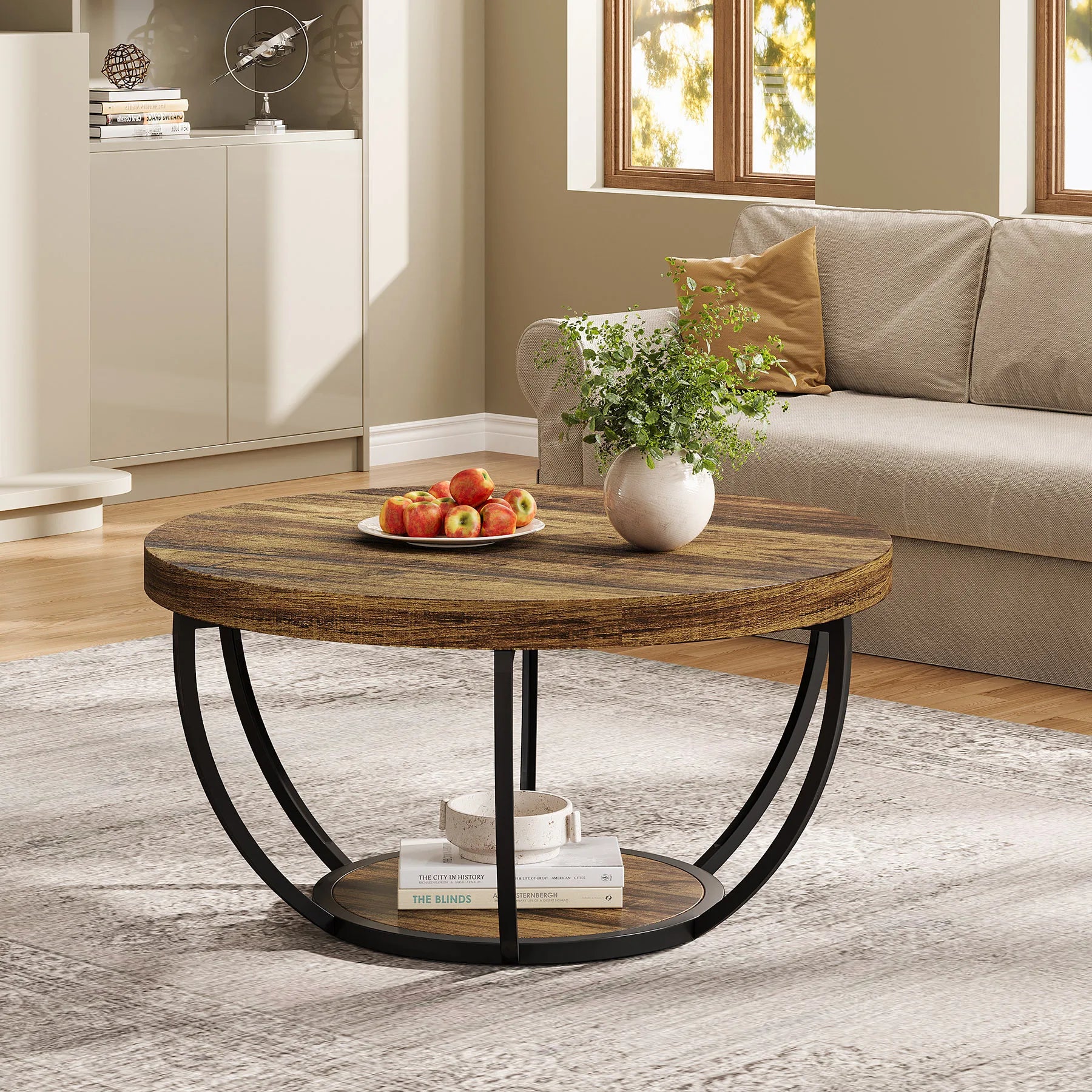 Riota Round Coffee Table