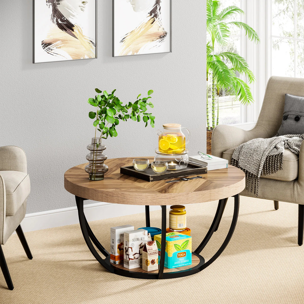 Riota Round Coffee Table