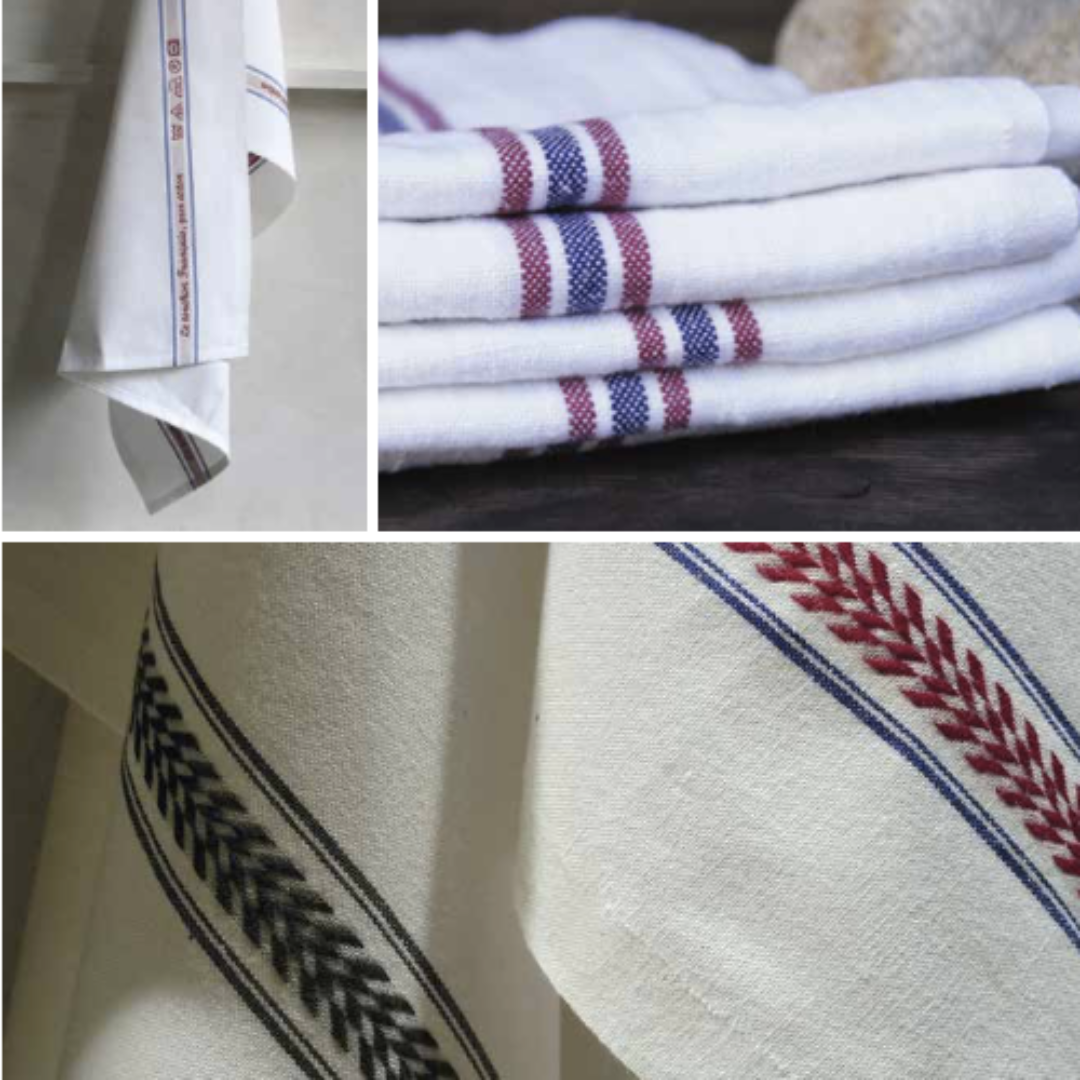 CHARVET ÉDITIONS Epi Cotton Tea Towel