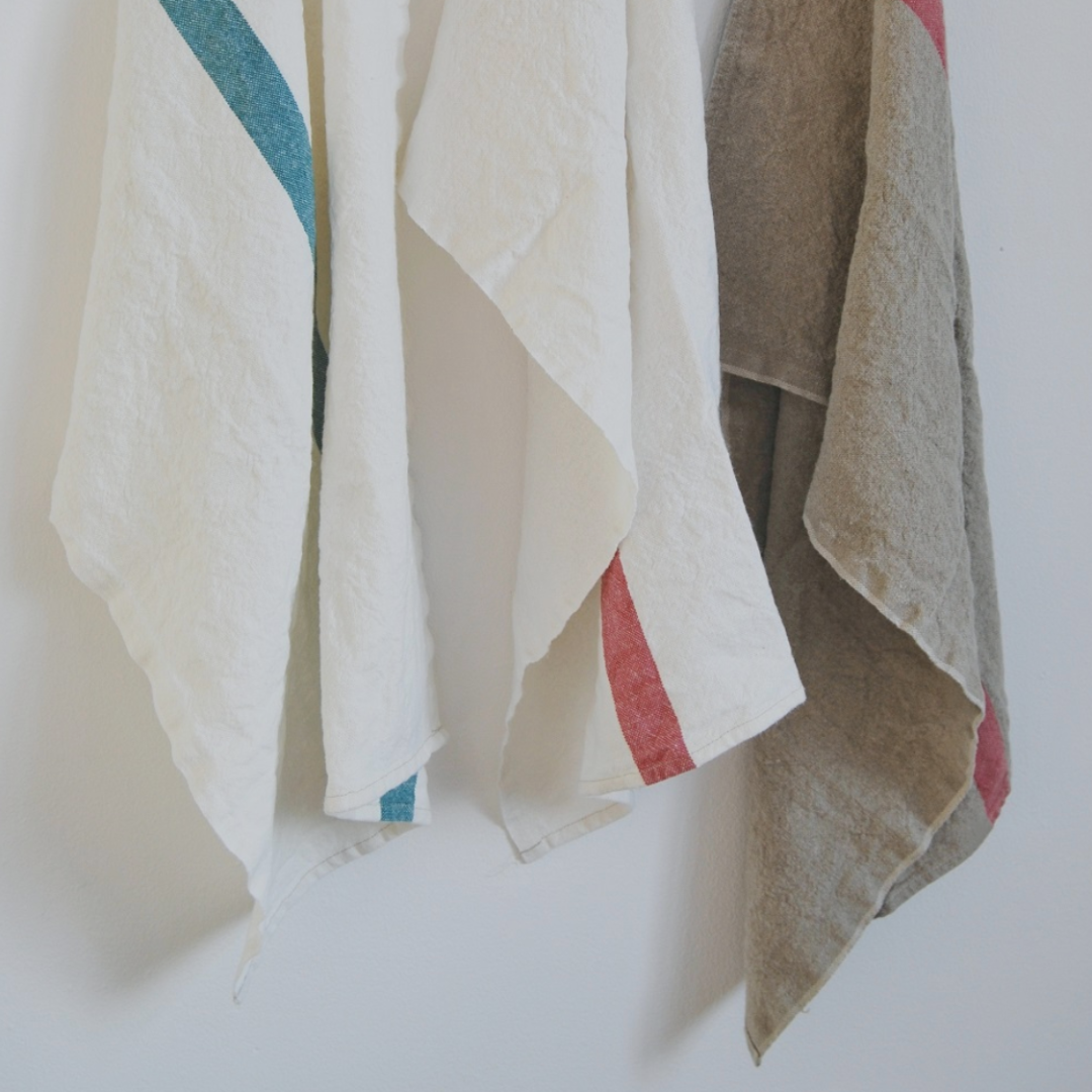 Charvet Editions "Doudou" Linen Tea Towel