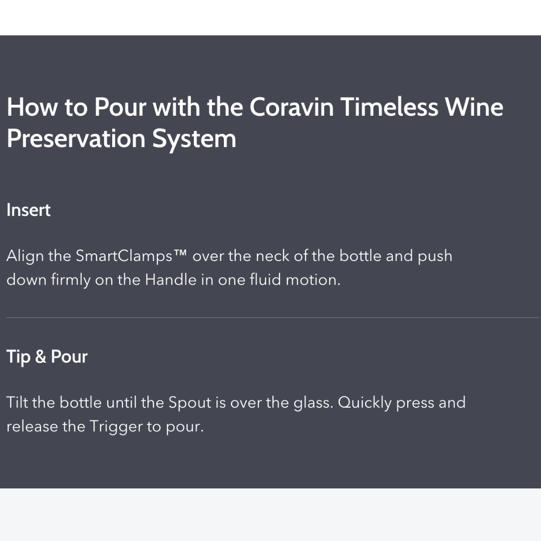 CORAVIN Timeless Six+