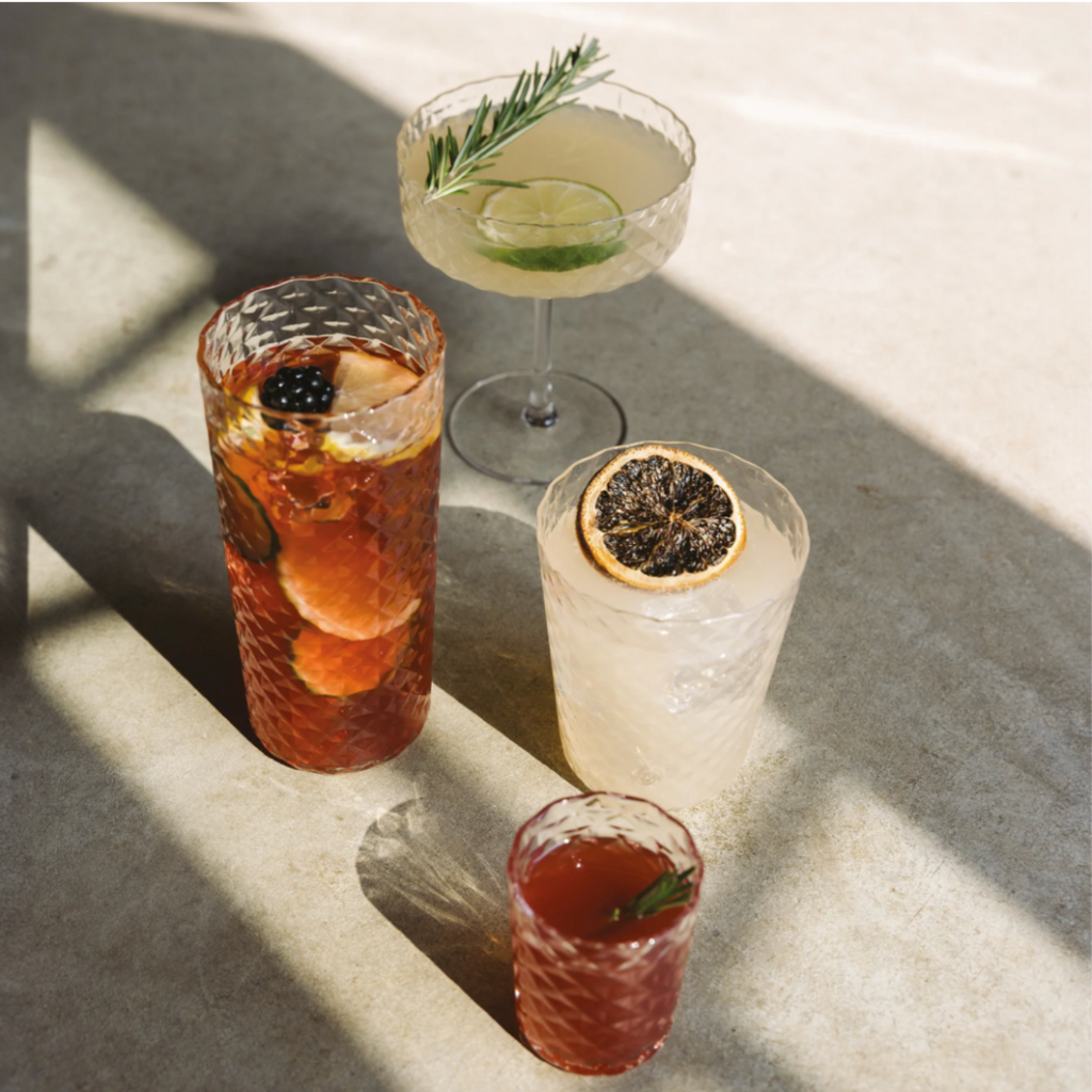 ZAFFERANO Veneziano Mixology Tumbler High Ball  - Set of 4 (41cl)