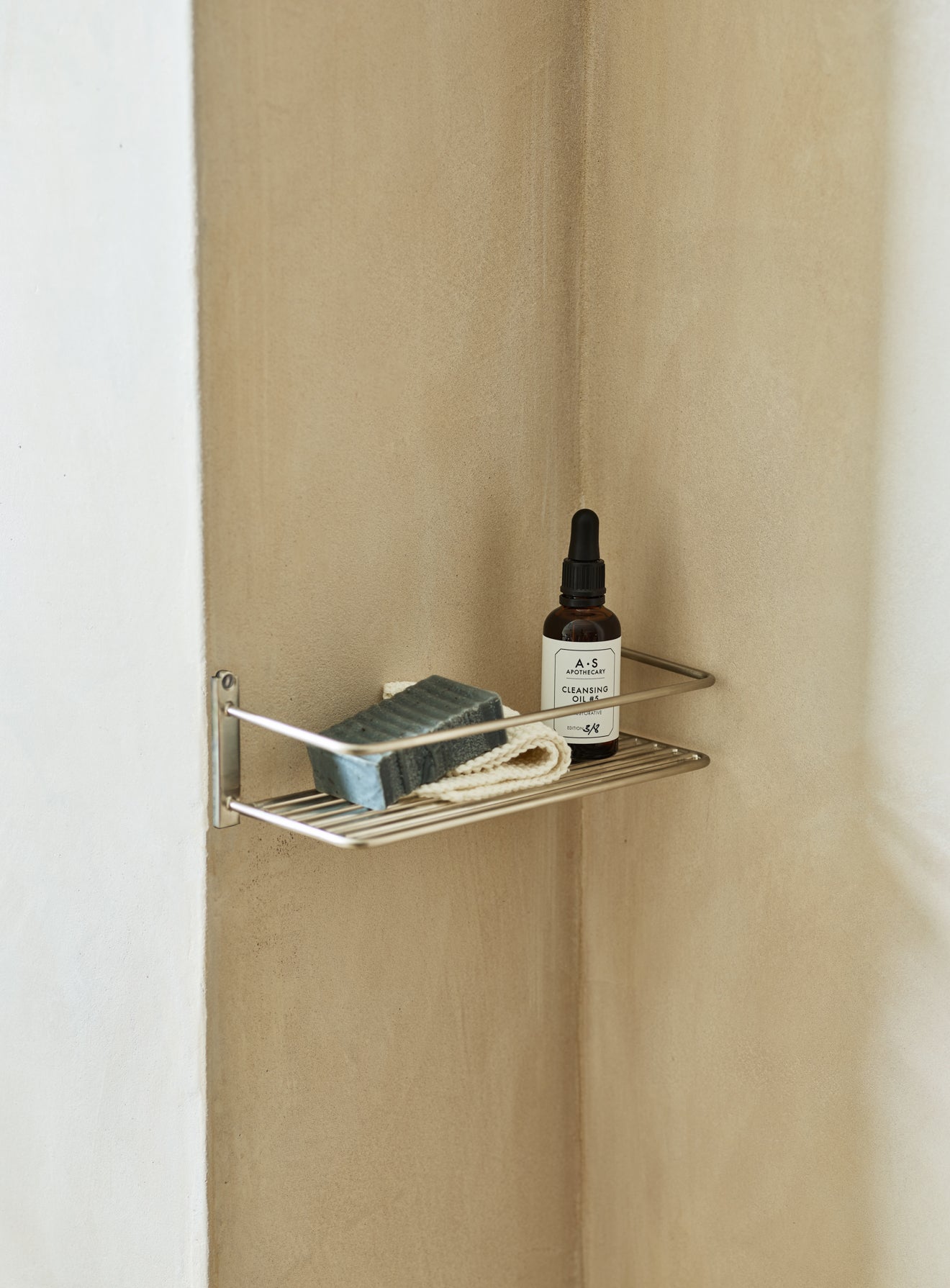 Bilton Shower Shelf, Matt Nickel