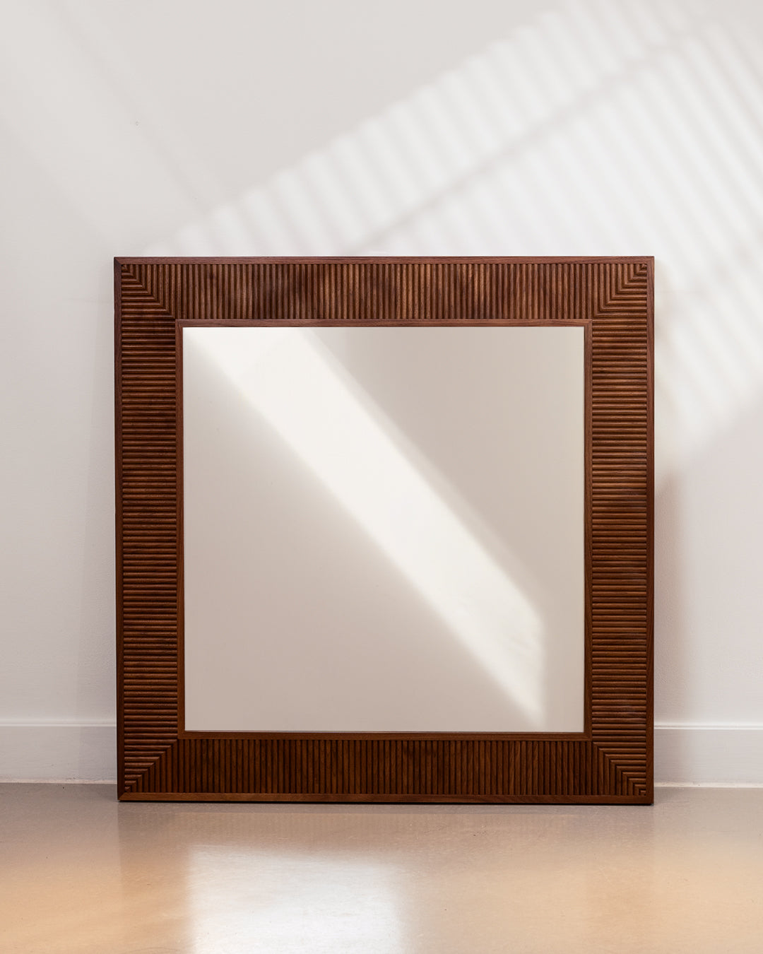 Tambour Mirror Square