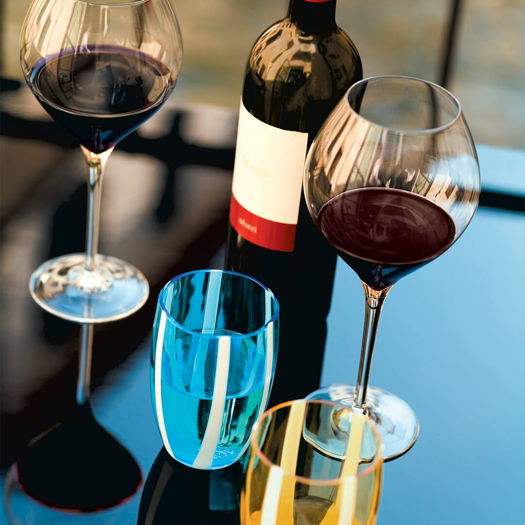 ZAFFERANO Gessato Tumbler - Set of 6