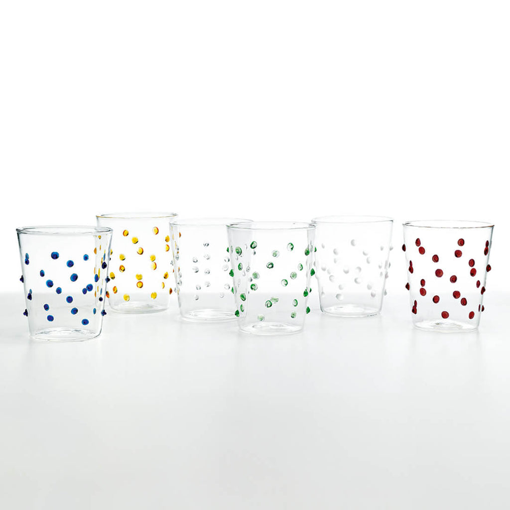 ZAFFERANO Party Tumbler - Assorted set of 6