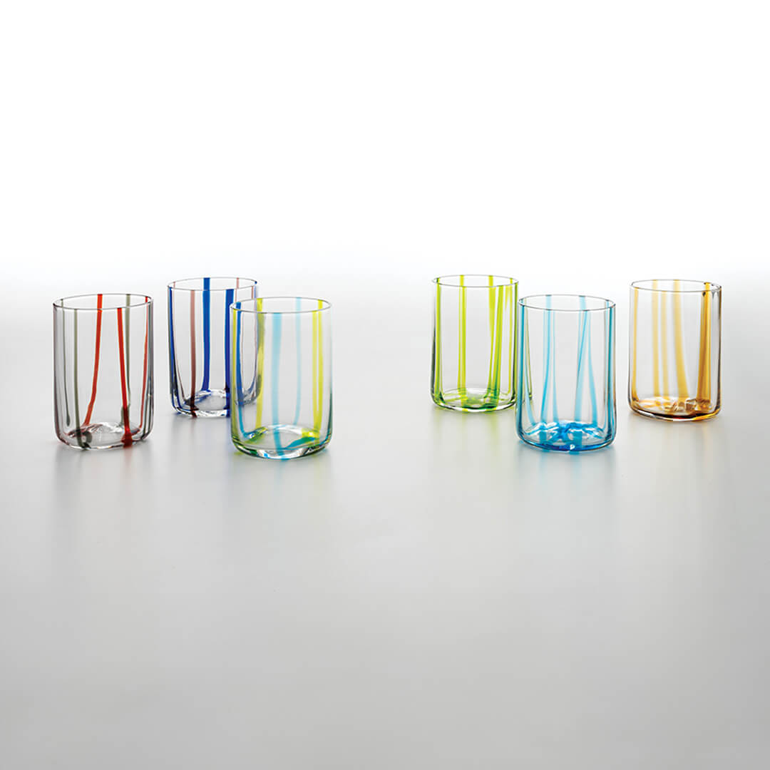 ZAFFERANO Tirache Tumblers - a set of 6