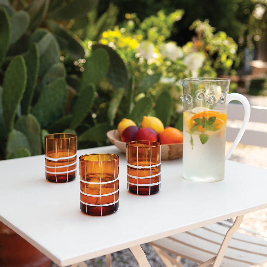 ZAFFERANO Twiddle Tumblers - Assorted set of 6